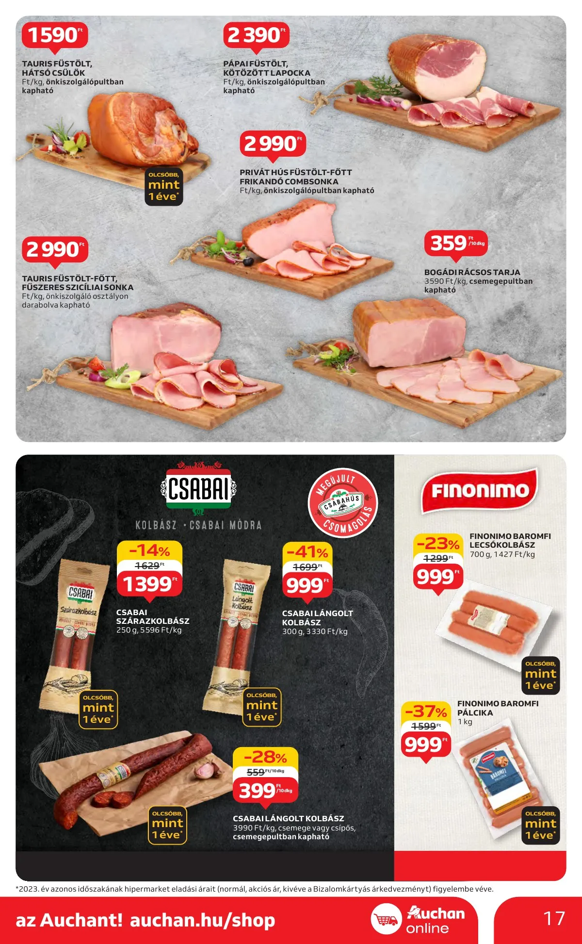 Auchan akciós újság Hipermarket 10.31–11.06 – 17. oldal
