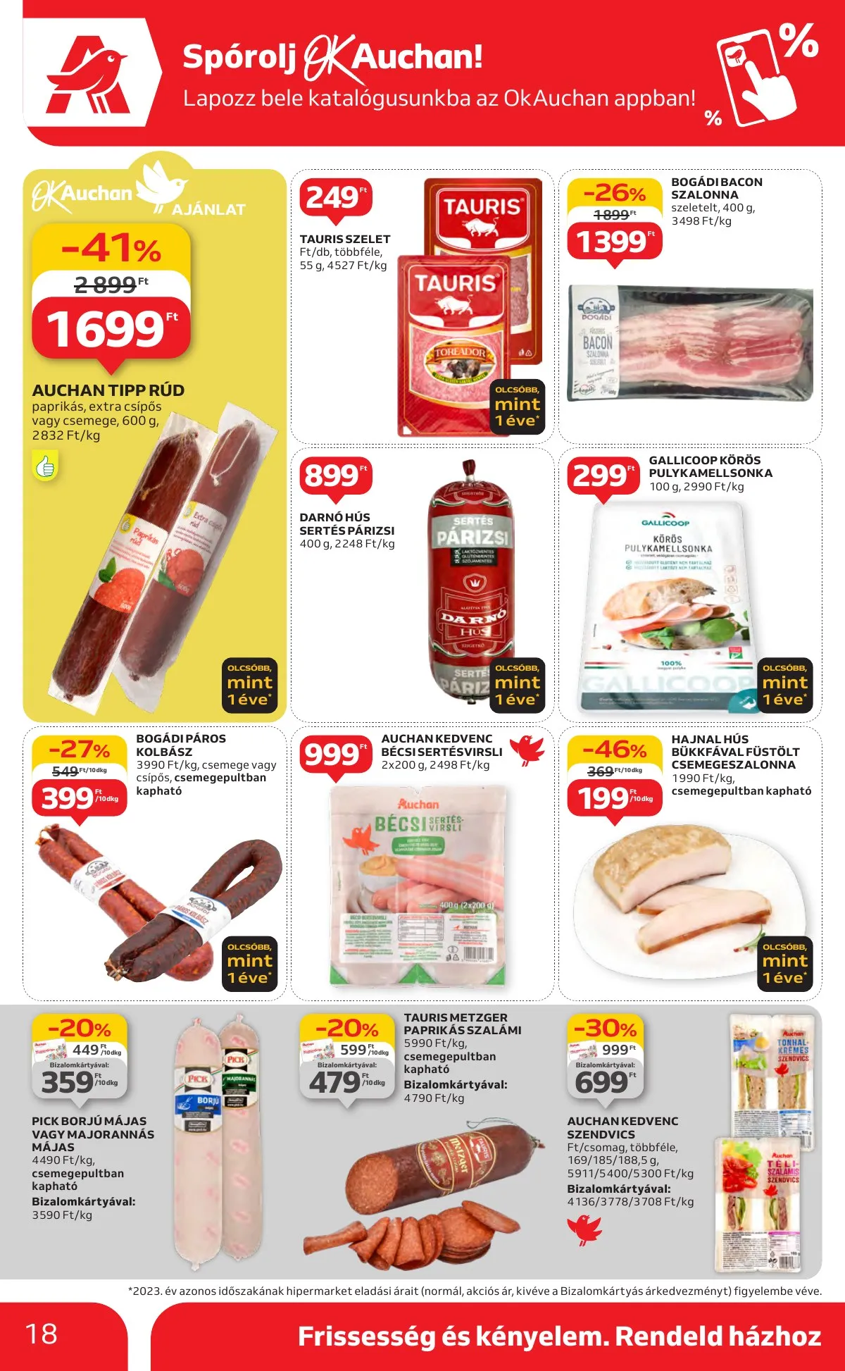 Auchan akciós újság Hipermarket 10.31–11.06 – 18. oldal