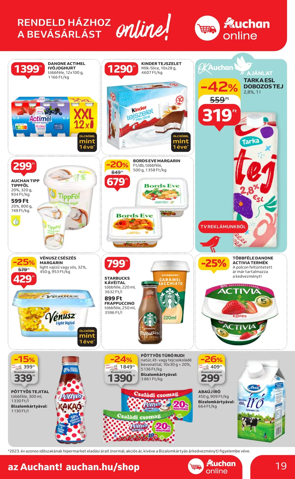 Auchan akciós újság Hipermarket 10.31–11.06 – 19. oldal