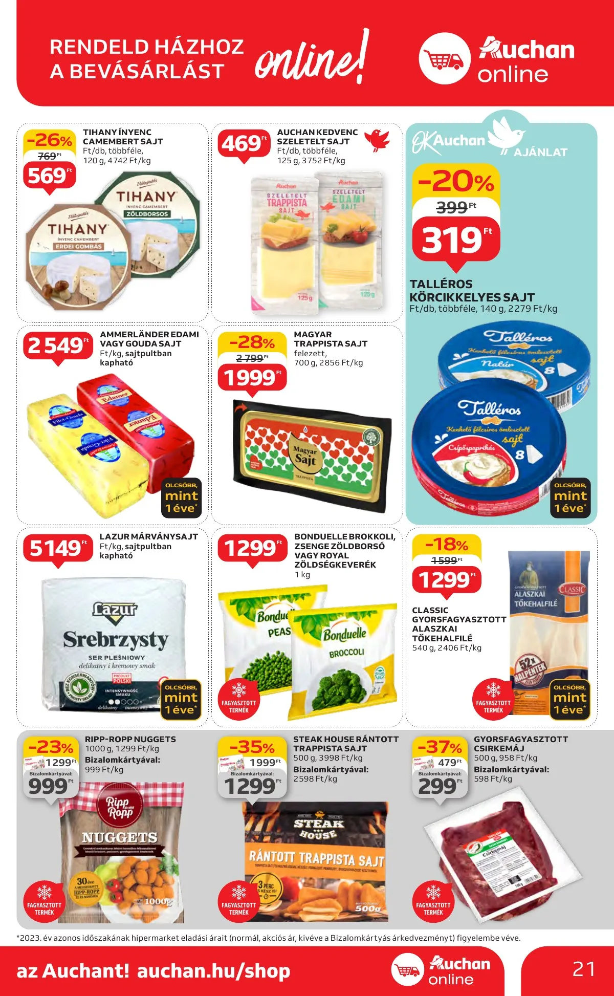 Auchan akciós újság Hipermarket 10.31–11.06 – 21. oldal