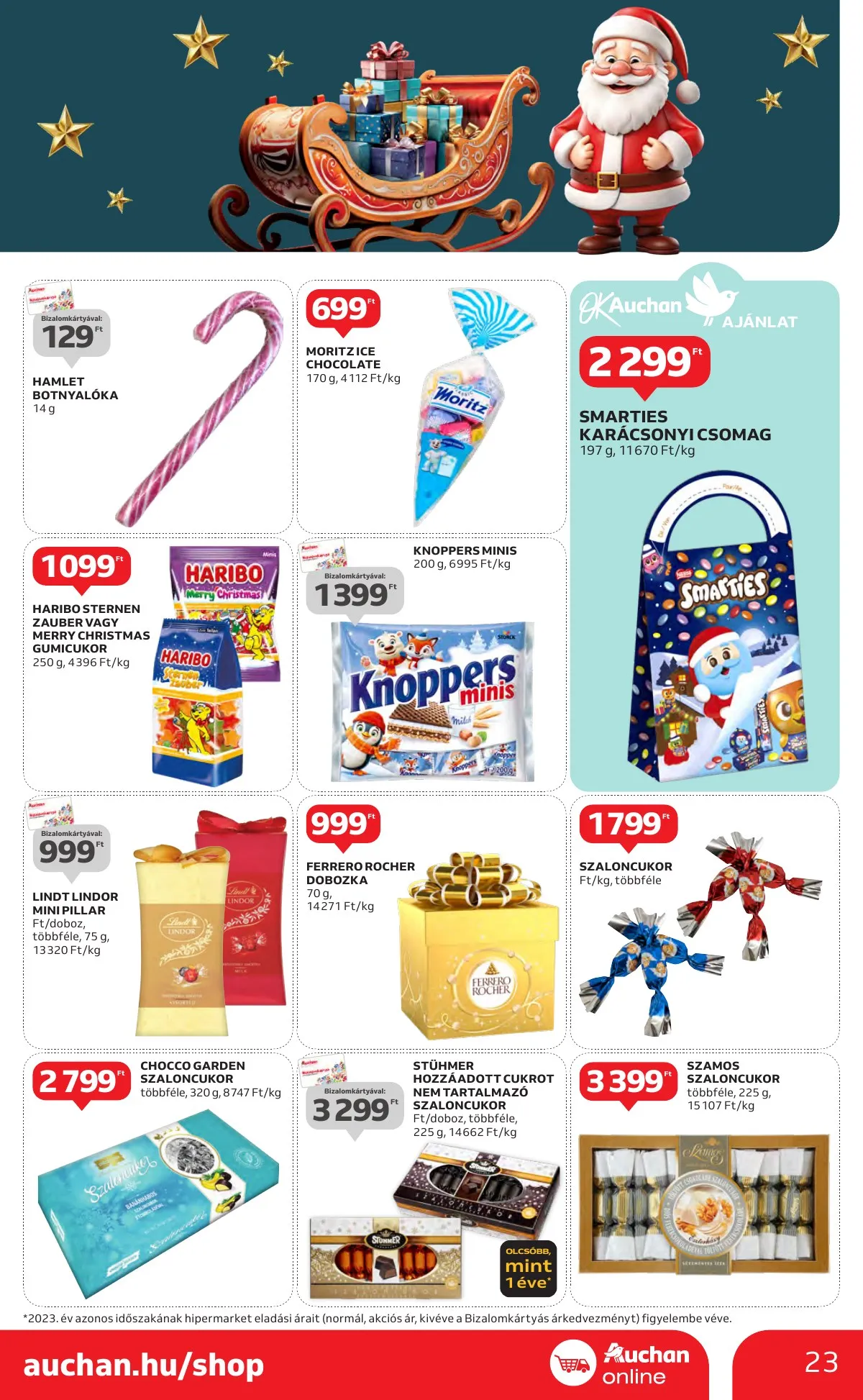 Auchan akciós újság Hipermarket 10.31–11.06 – 23. oldal