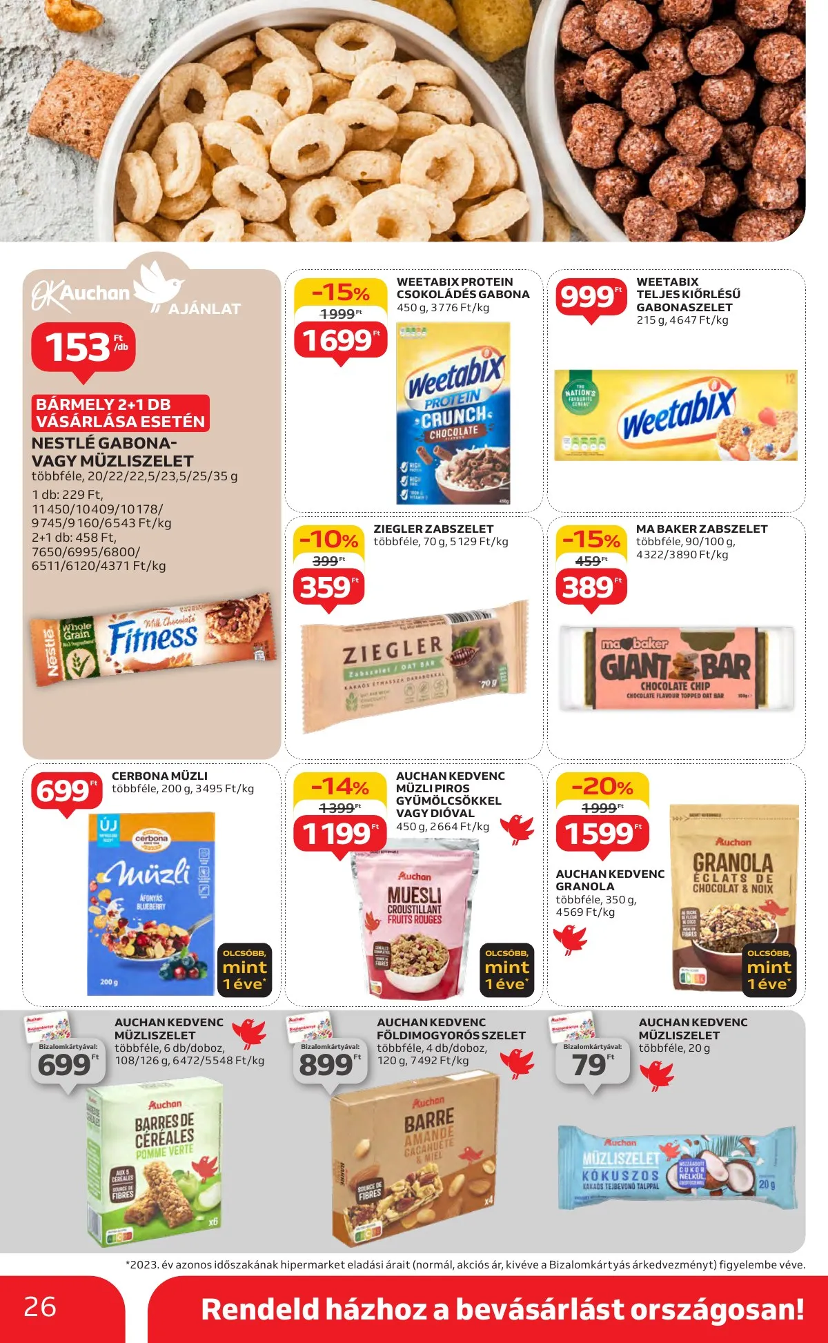 Auchan akciós újság Hipermarket 10.31–11.06 – 26. oldal