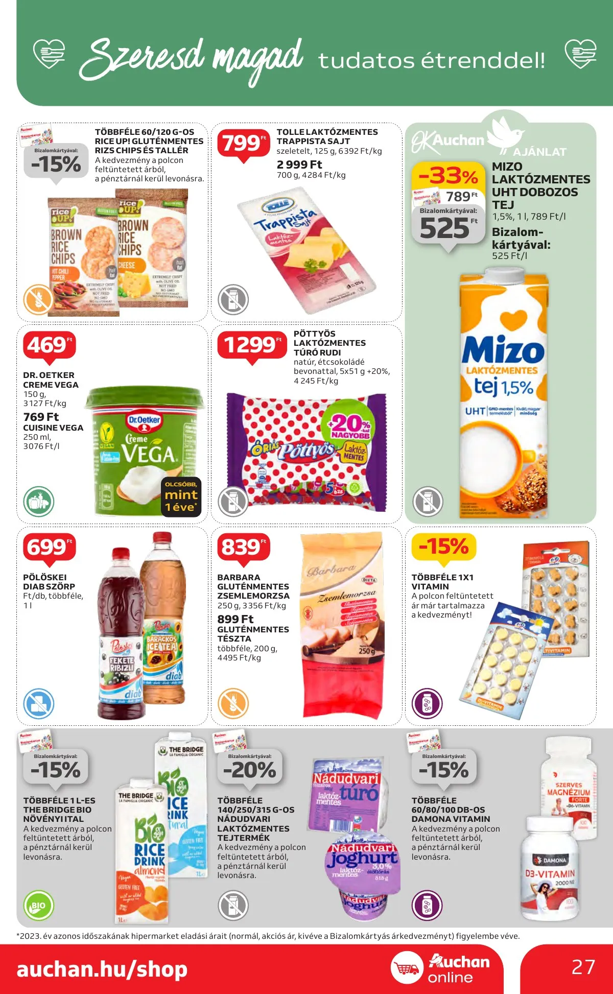 Auchan akciós újság Hipermarket 10.31–11.06 – 27. oldal