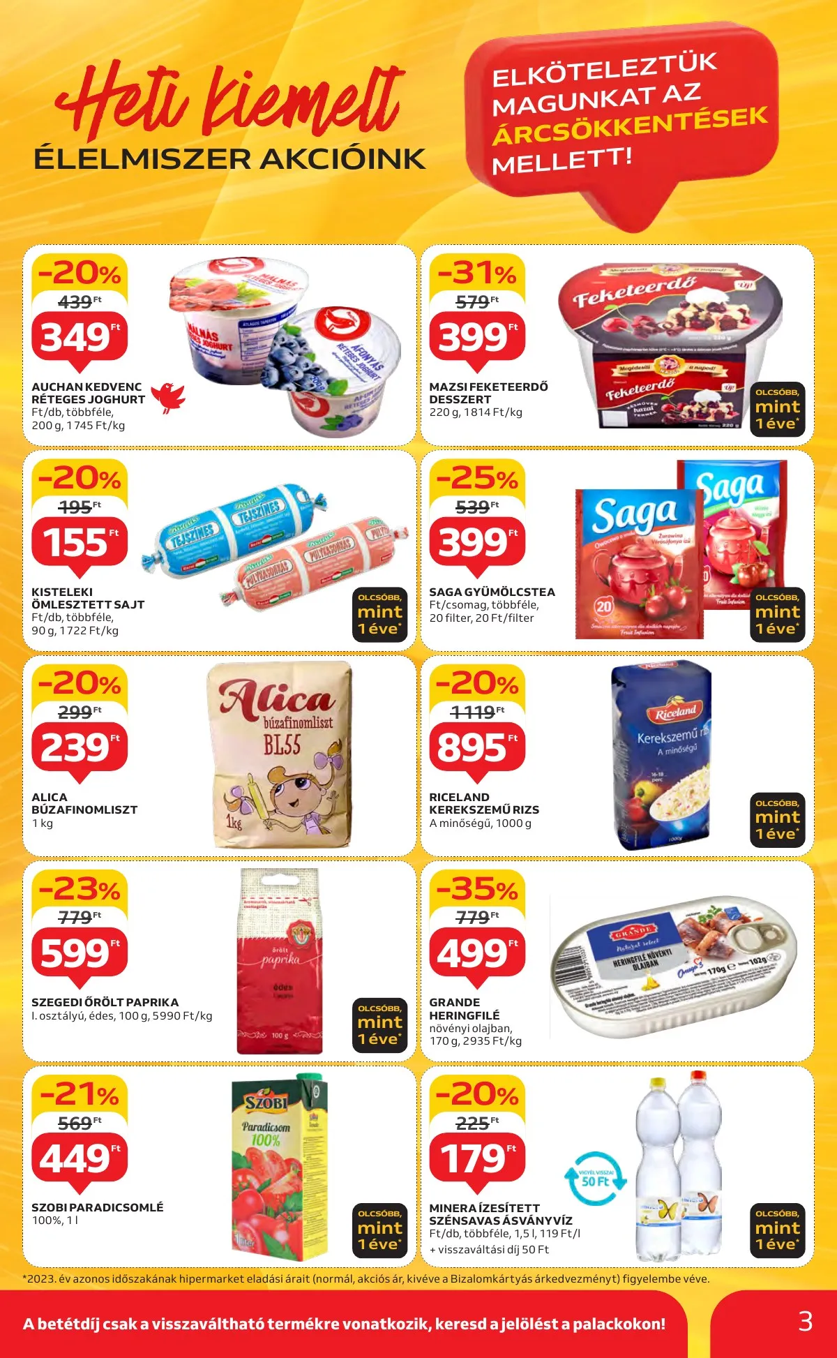 Auchan akciós újság Hipermarket 10.31–11.06 – 3. oldal