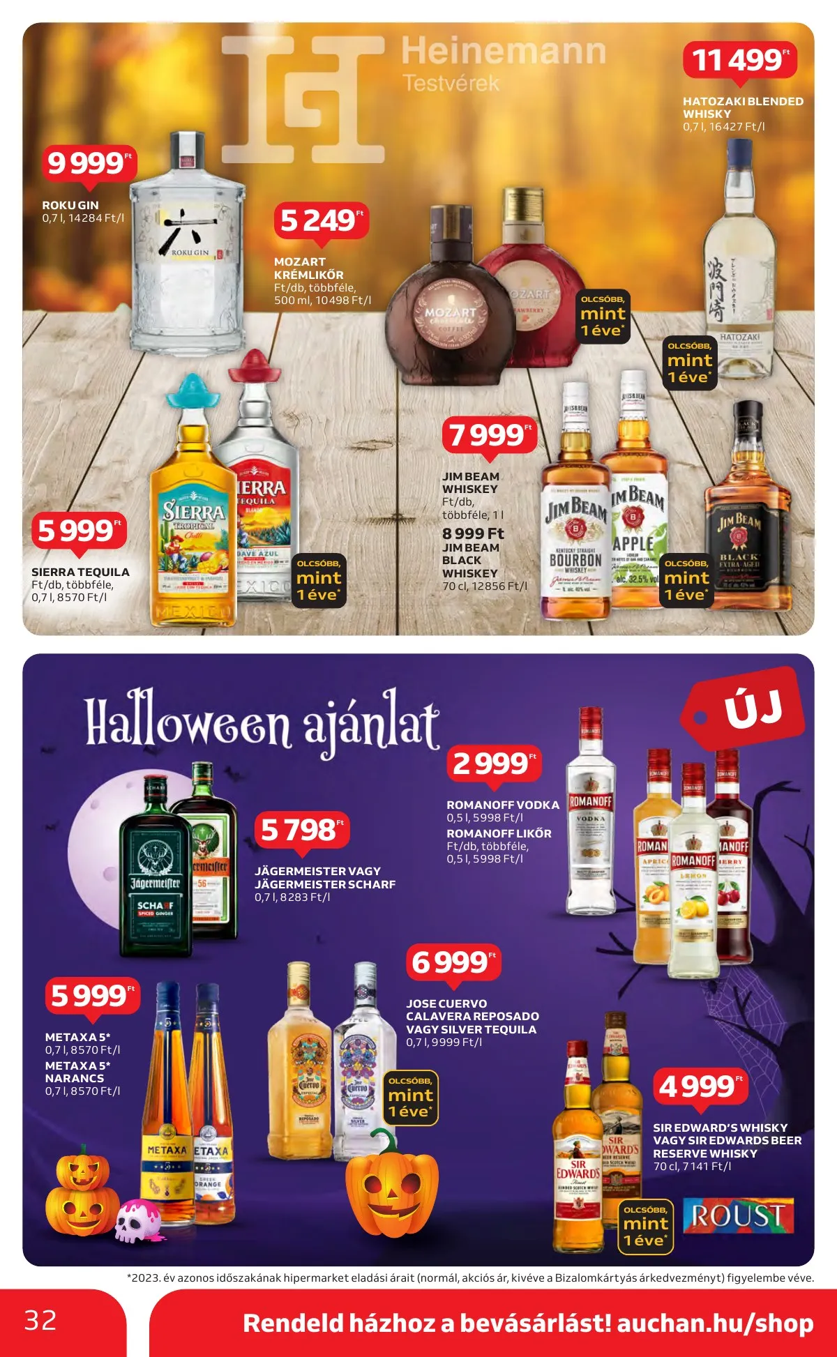 Auchan akciós újság Hipermarket 10.31–11.06 – 32. oldal