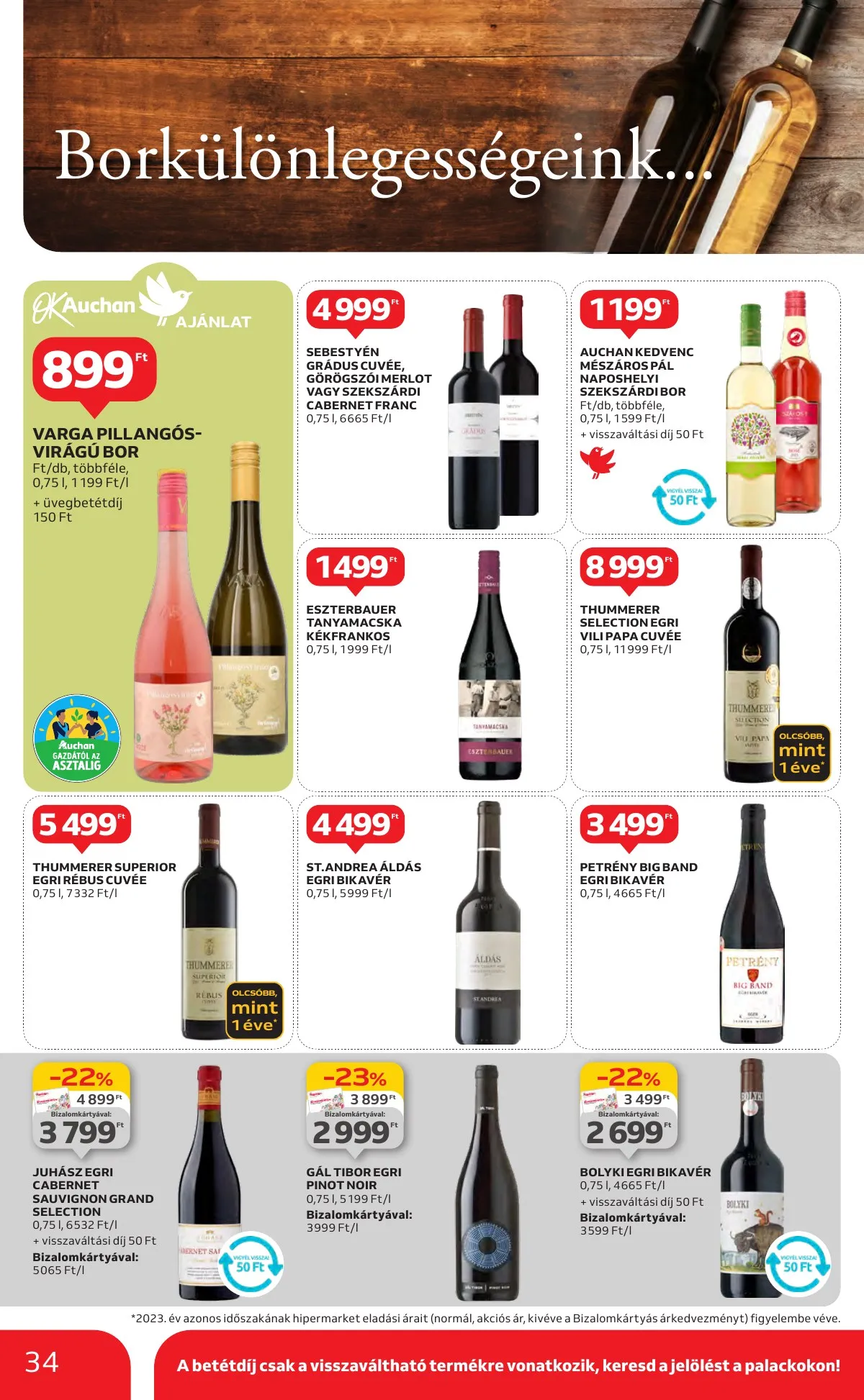Auchan akciós újság Hipermarket 10.31–11.06 – 34. oldal