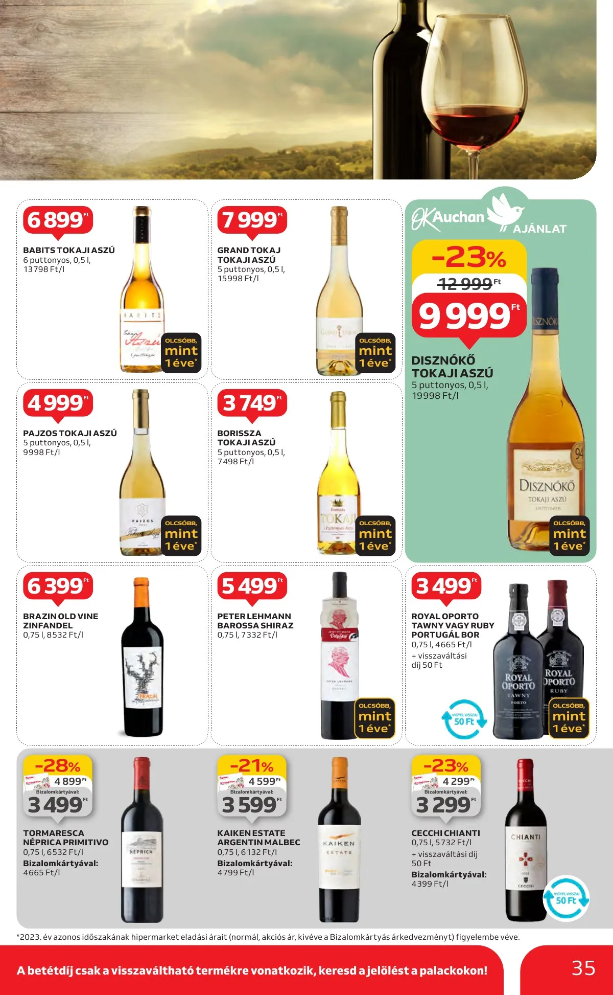 Auchan akciós újság Hipermarket 10.31–11.06 – 35. oldal