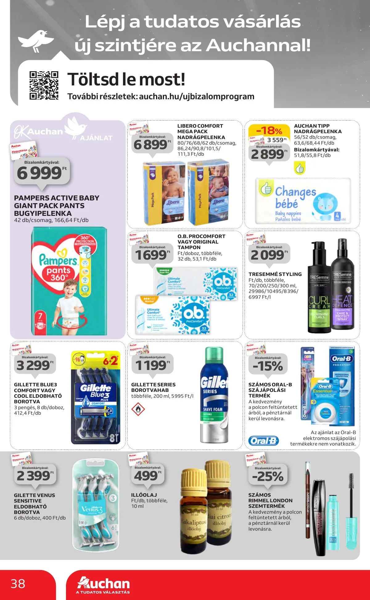 Auchan akciós újság Hipermarket 10.31–11.06 – 38. oldal
