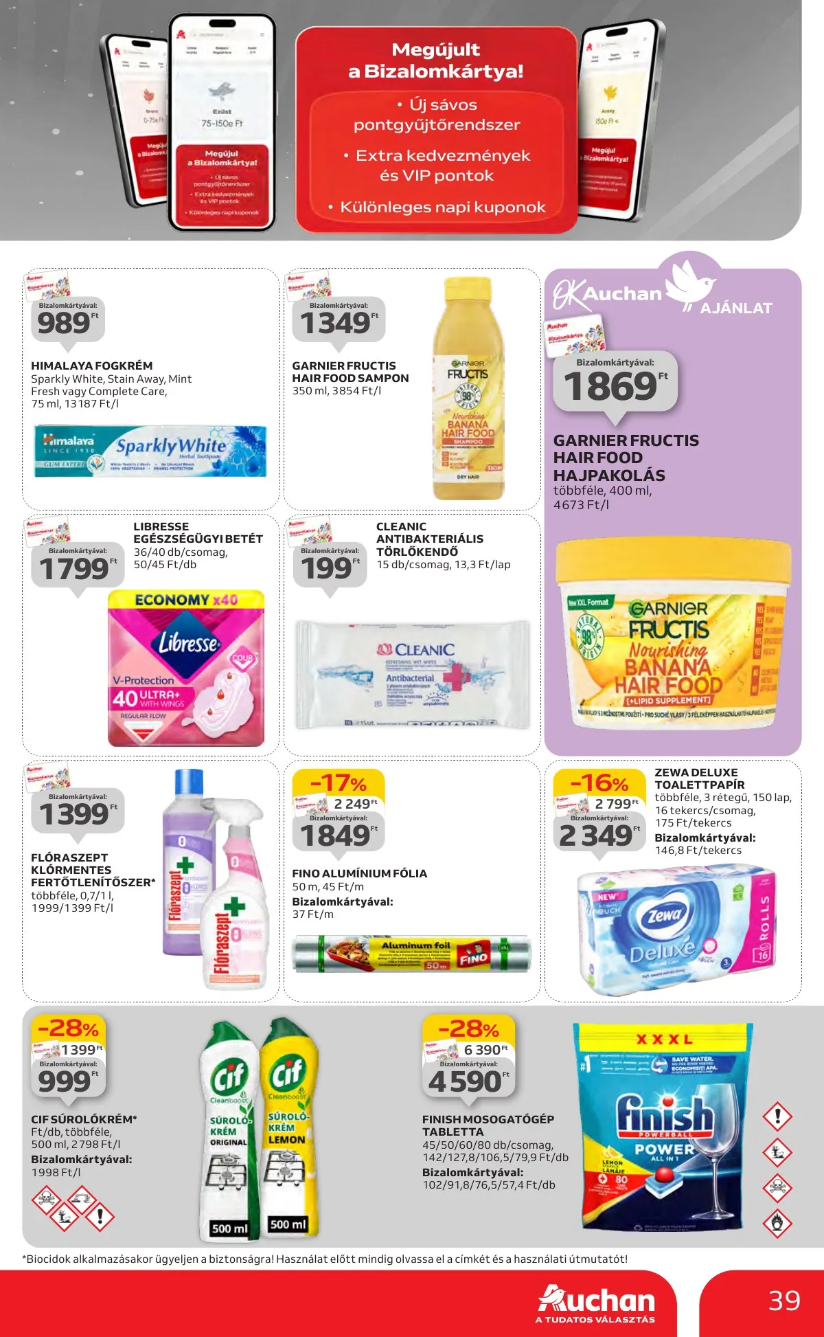 Auchan akciós újság Hipermarket 10.31–11.06 – 39. oldal