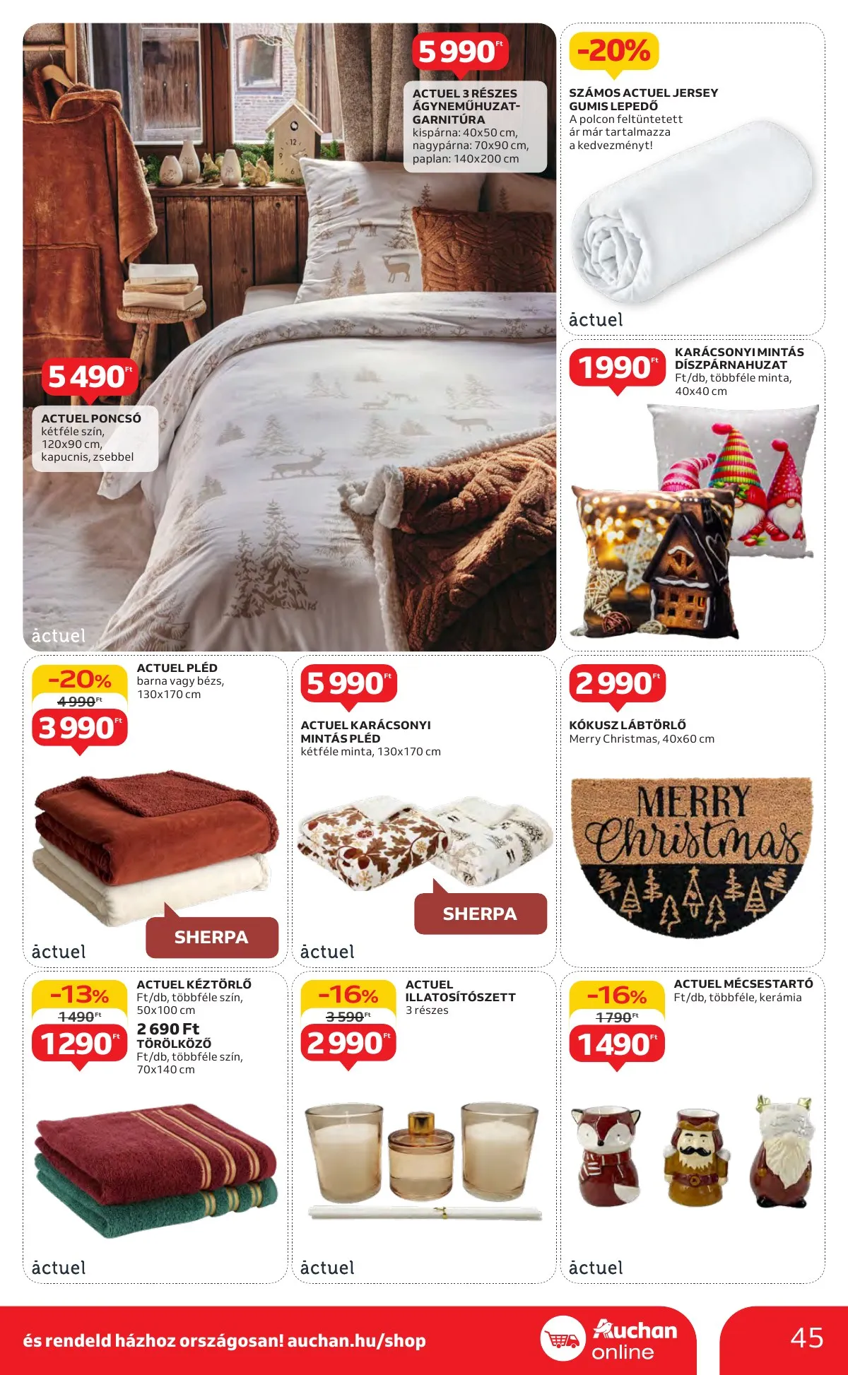 Auchan akciós újság Hipermarket 10.31–11.06 – 45. oldal