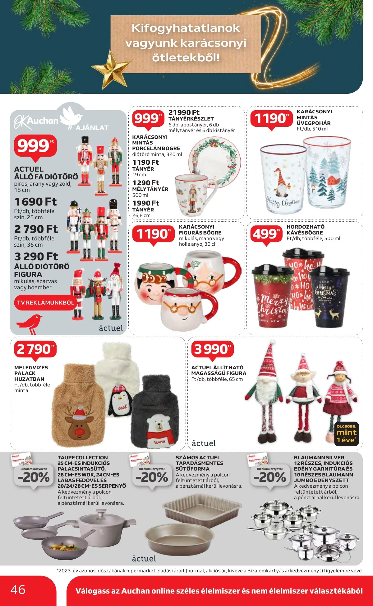 Auchan akciós újság Hipermarket 10.31–11.06 – 46. oldal
