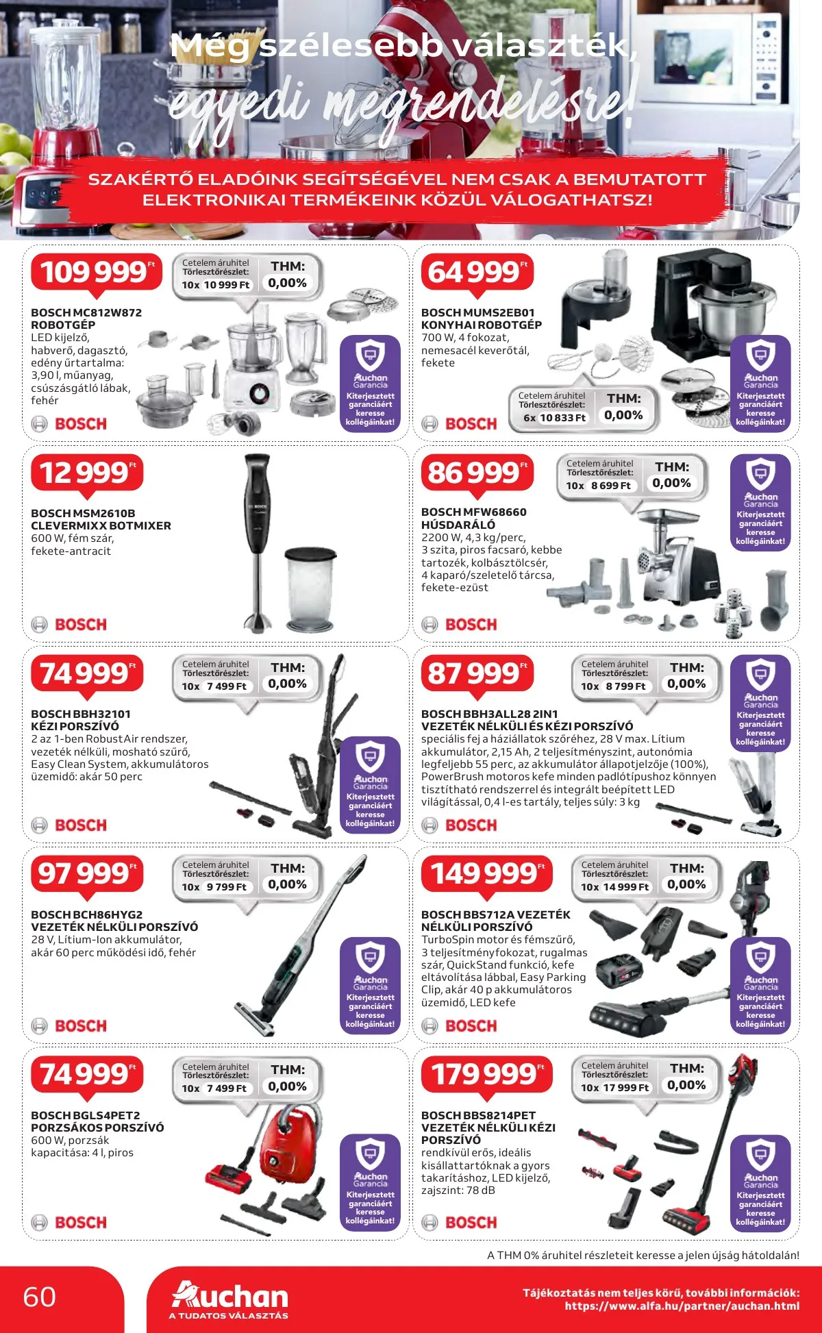 Auchan akciós újság Hipermarket 10.31–11.06 – 60. oldal