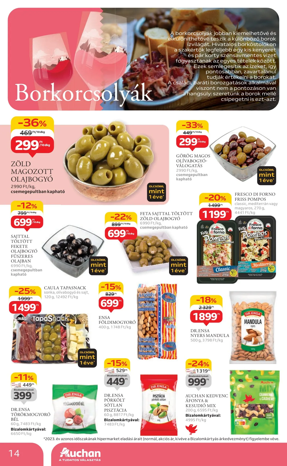 Auchan akciós újság Hipermarket 11.07–11.13 – 14. oldal