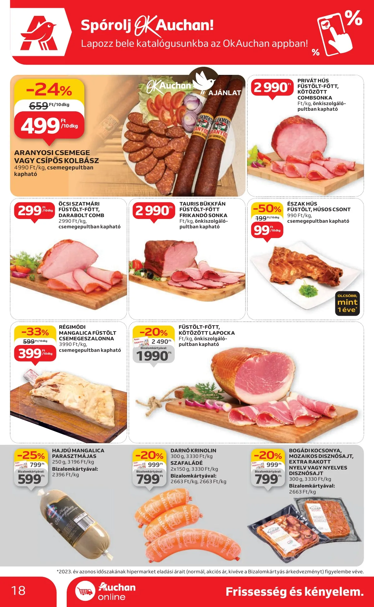 Auchan akciós újság Hipermarket 11.07–11.13 – 18. oldal
