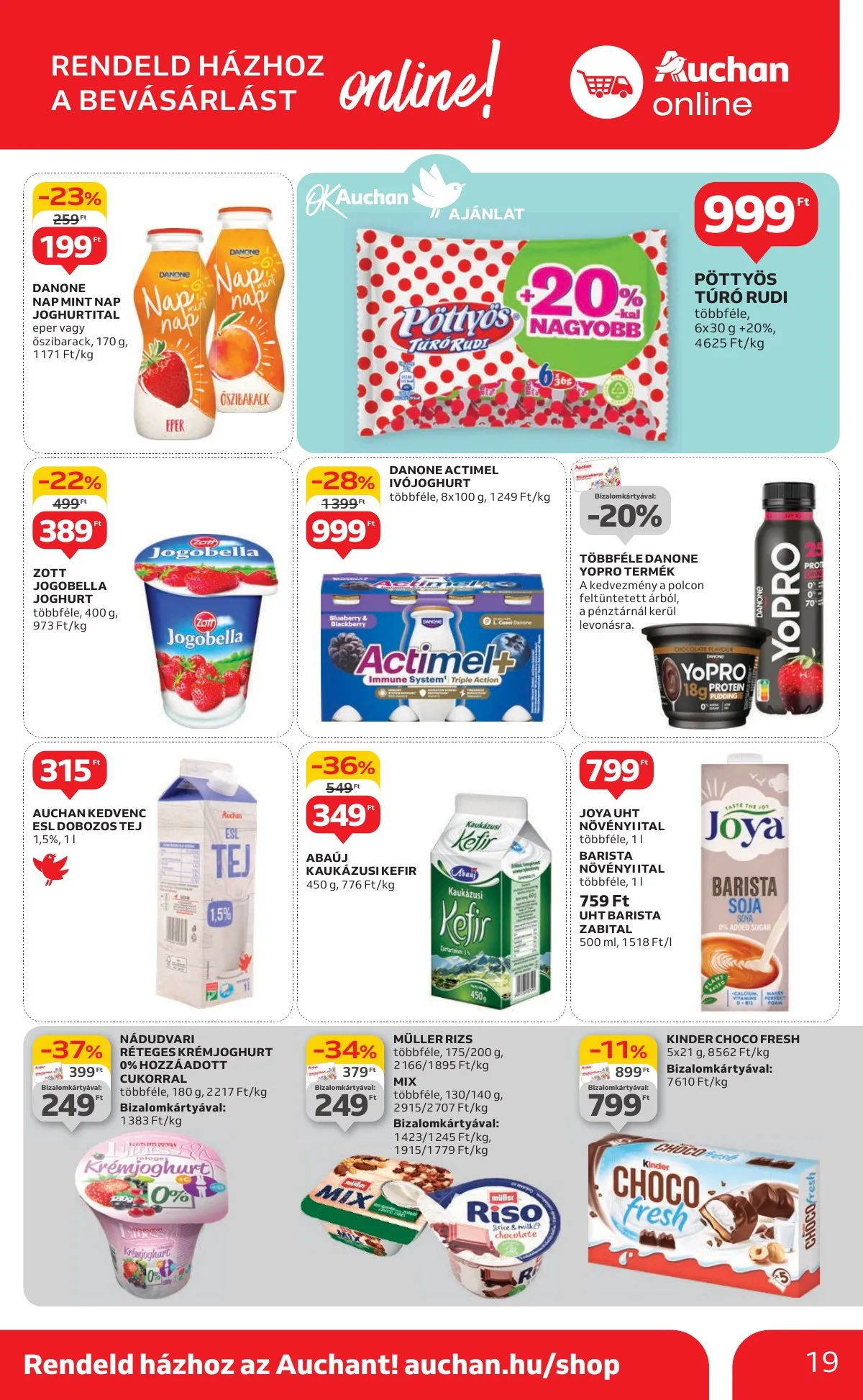 Auchan akciós újság Hipermarket 11.07–11.13 – 19. oldal