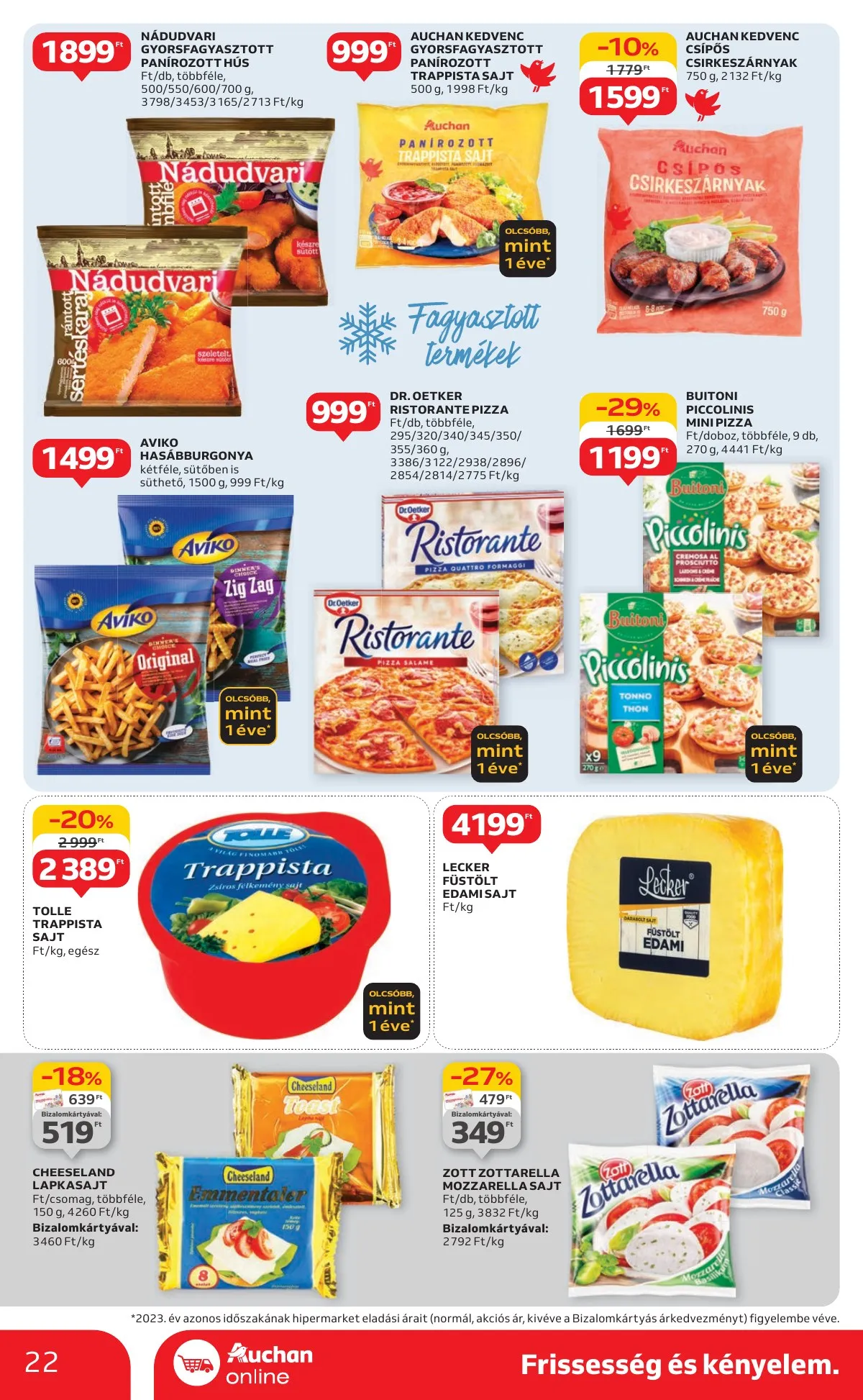 Auchan akciós újság Hipermarket 11.07–11.13 – 22. oldal
