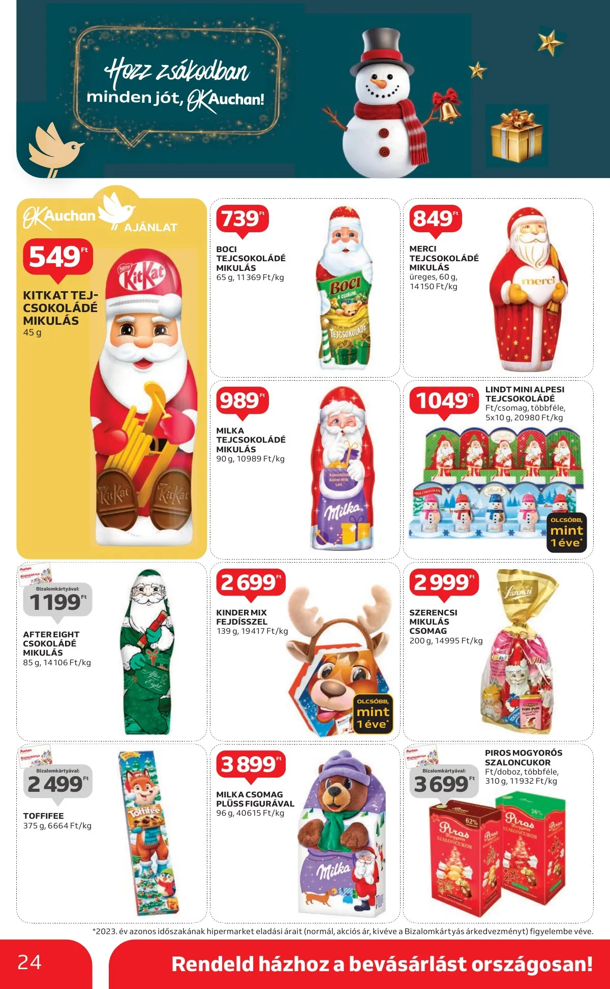 Auchan akciós újság Hipermarket 11.07–11.13 – 24. oldal