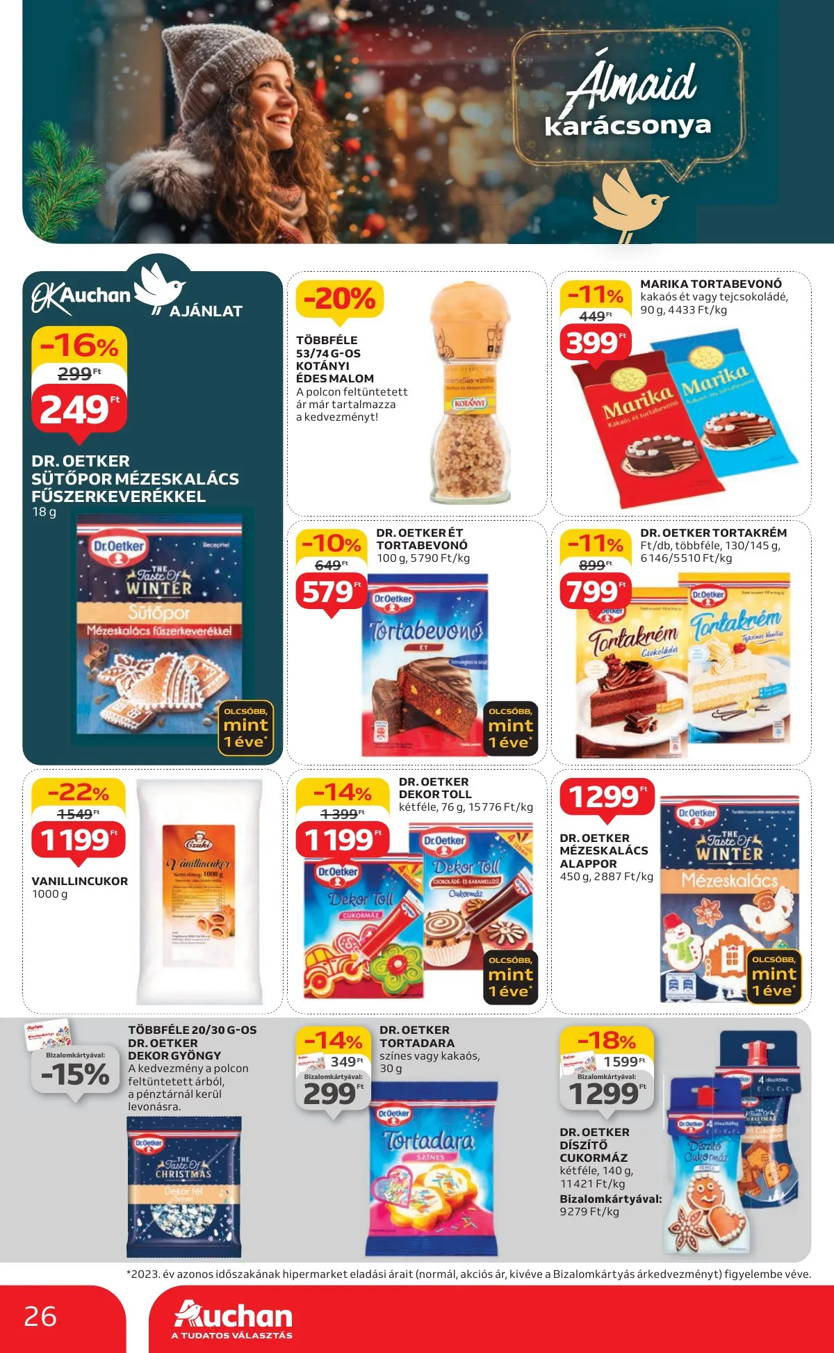 Auchan akciós újság Hipermarket 11.07–11.13 – 26. oldal