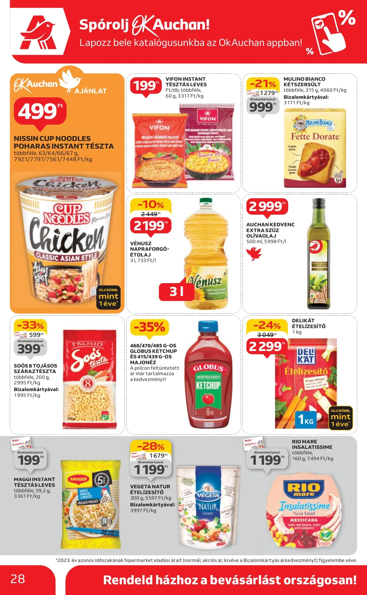 Auchan akciós újság Hipermarket 11.07–11.13 – 28. oldal