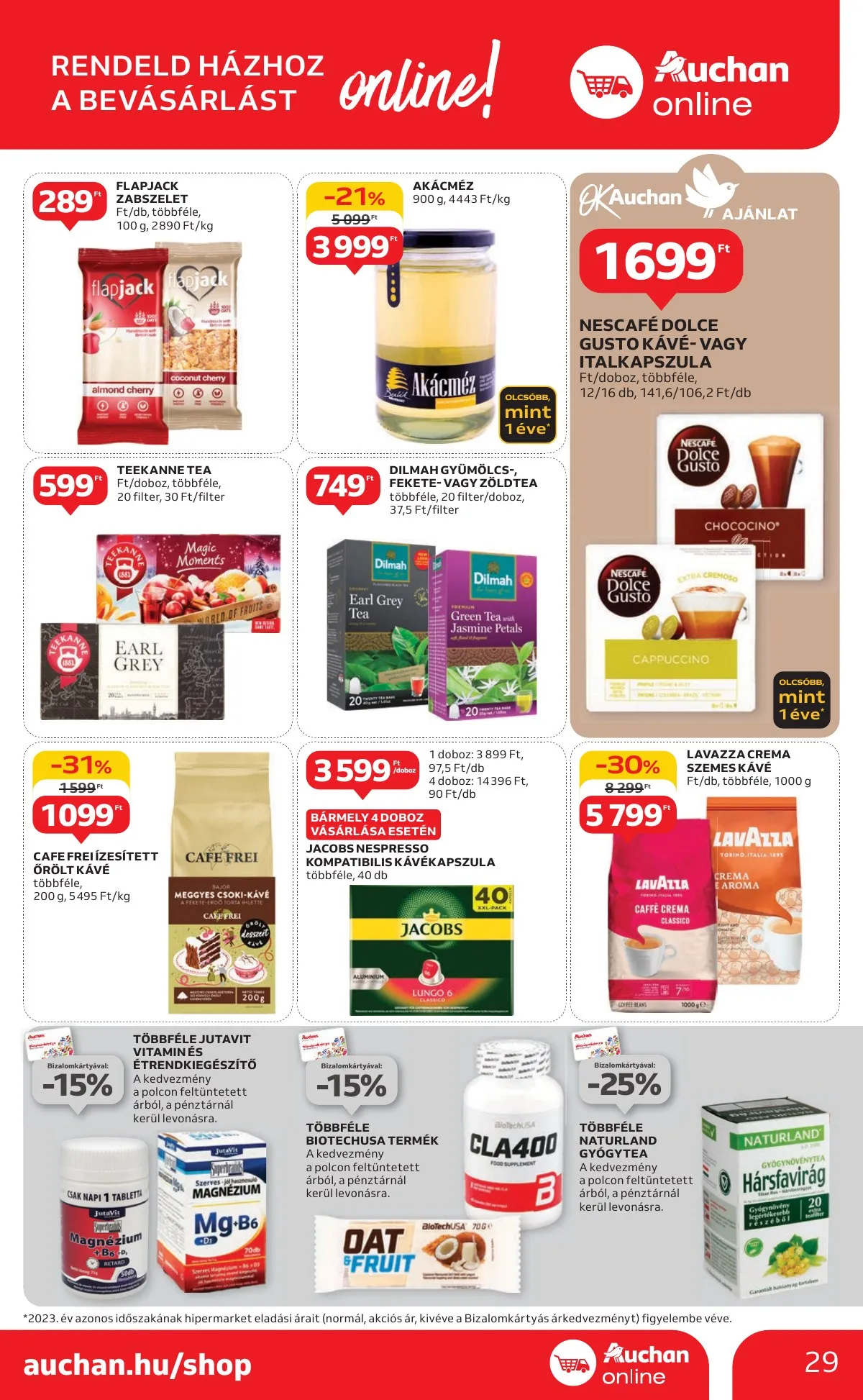 Auchan akciós újság Hipermarket 11.07–11.13 – 29. oldal