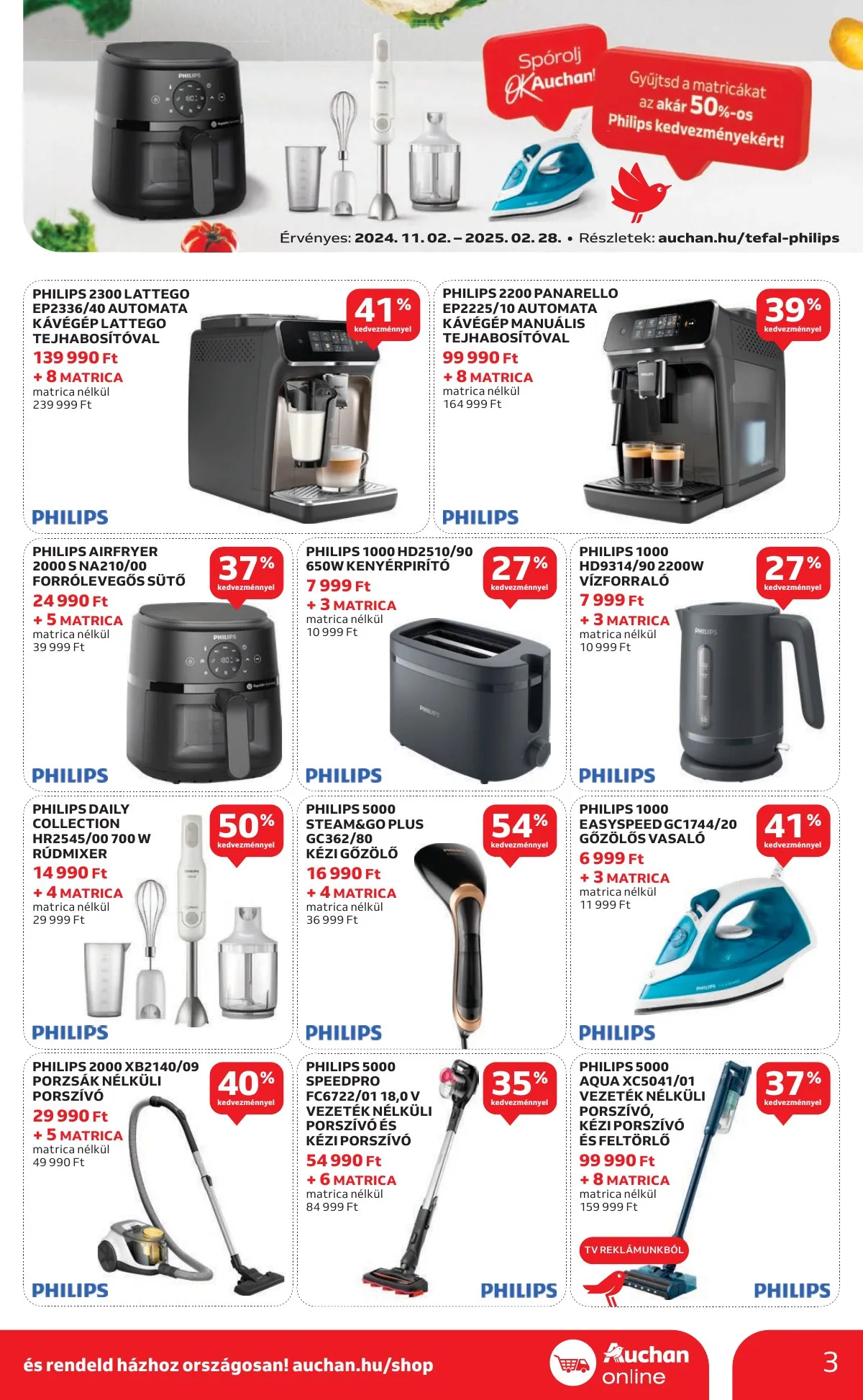 Auchan akciós újság Hipermarket 11.07–11.13 – 3. oldal