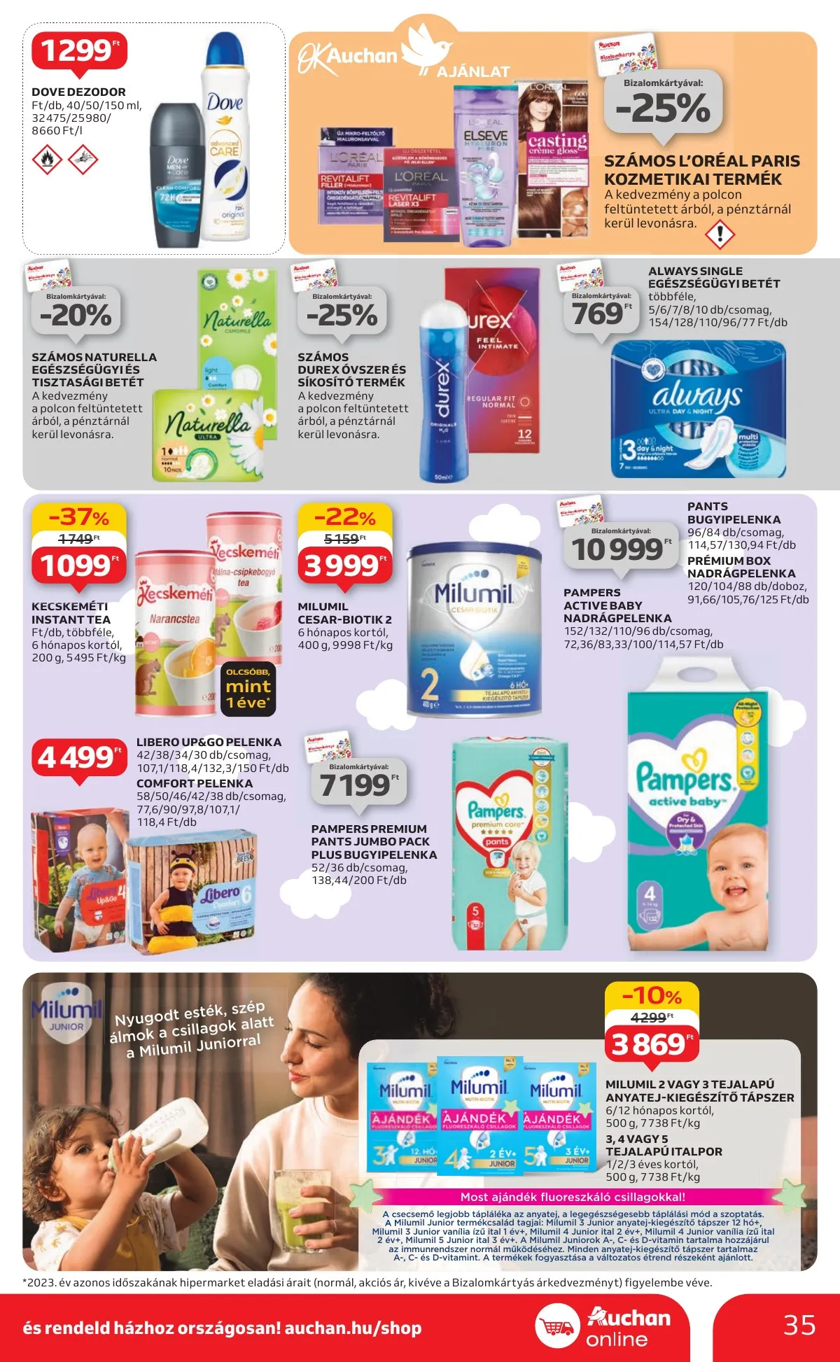Auchan akciós újság Hipermarket 11.07–11.13 – 35. oldal