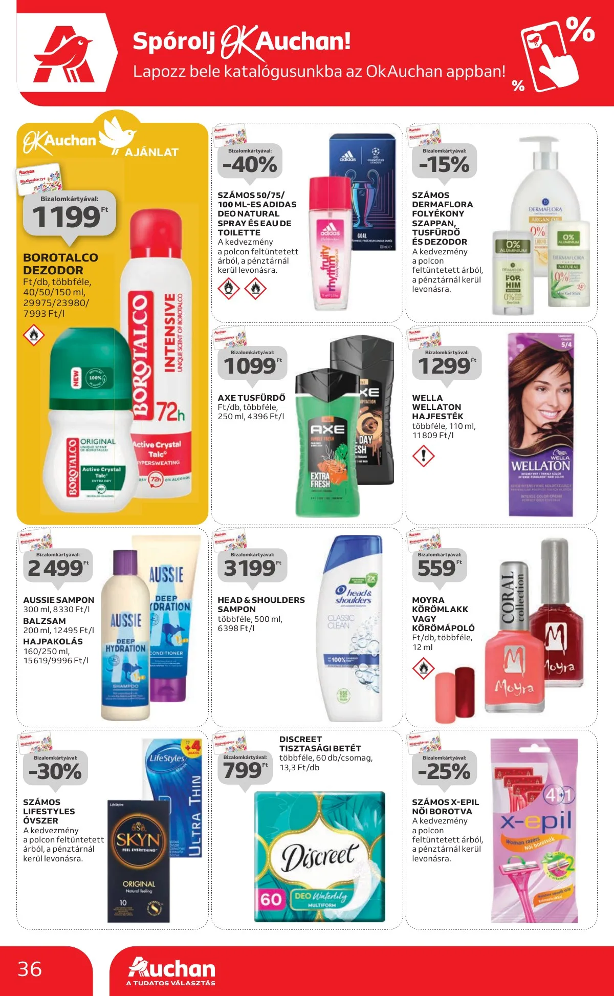 Auchan akciós újság Hipermarket 11.07–11.13 – 36. oldal