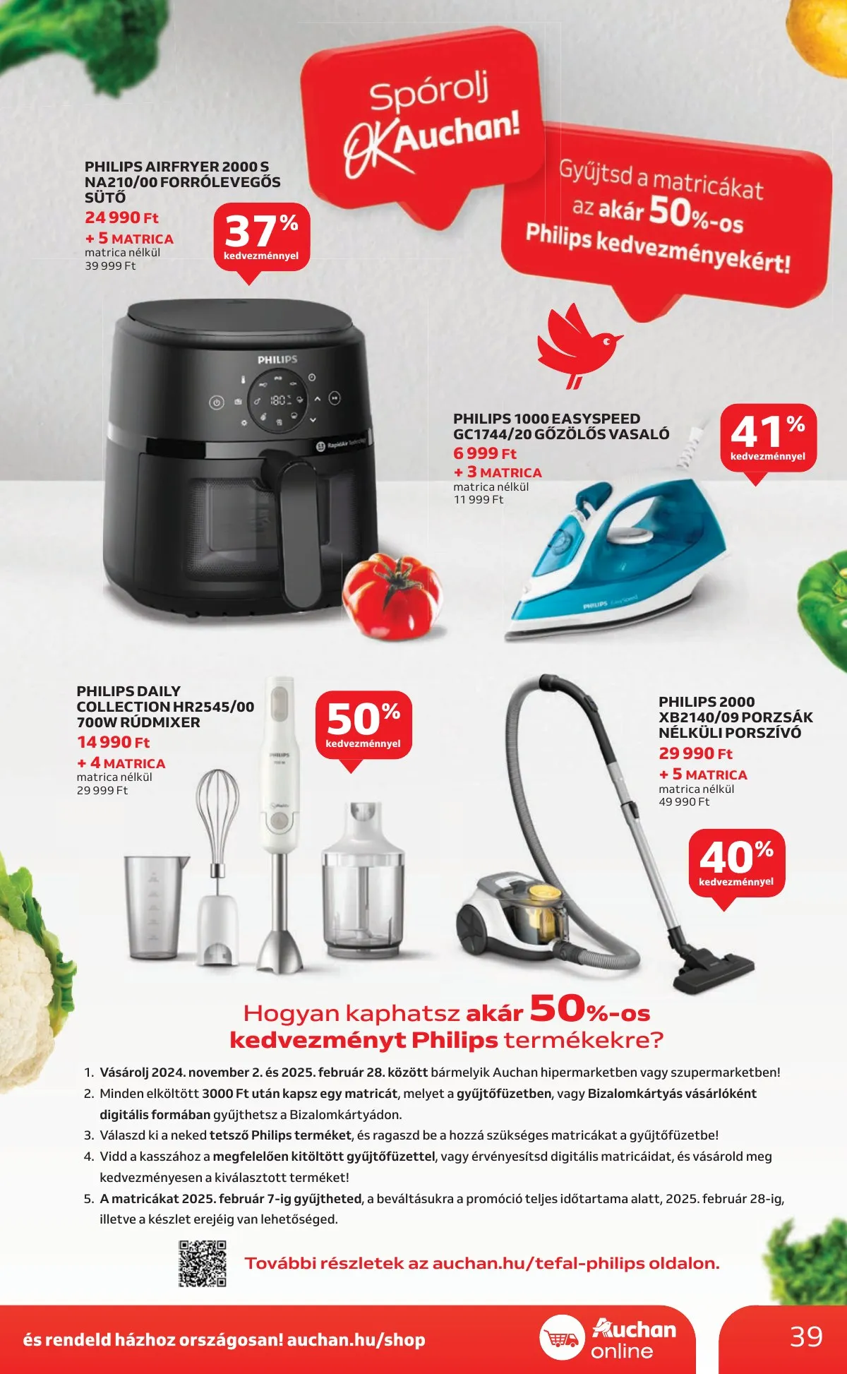 Auchan akciós újság Hipermarket 11.07–11.13 – 39. oldal