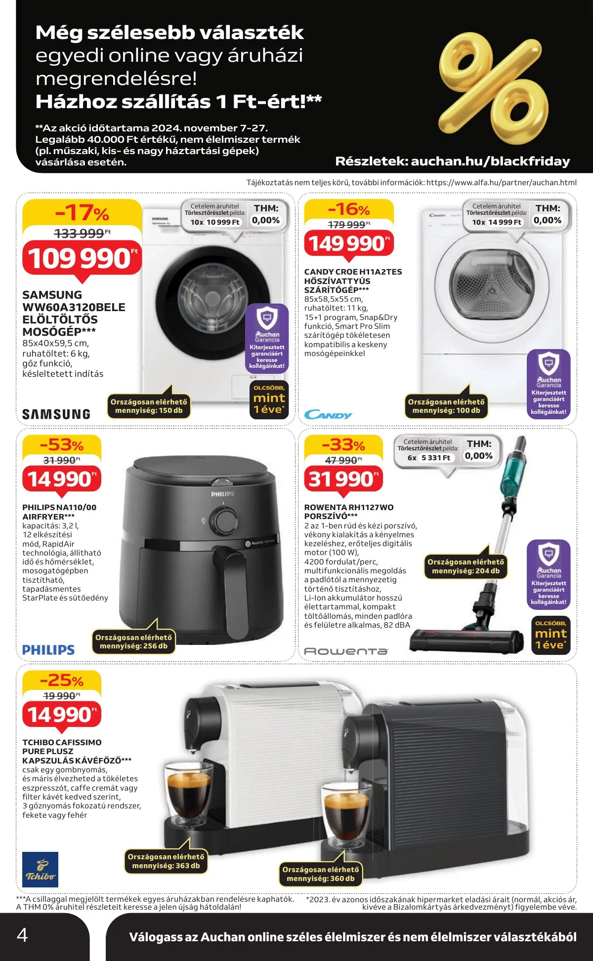 Auchan akciós újság Hipermarket 11.07–11.13 – 4. oldal
