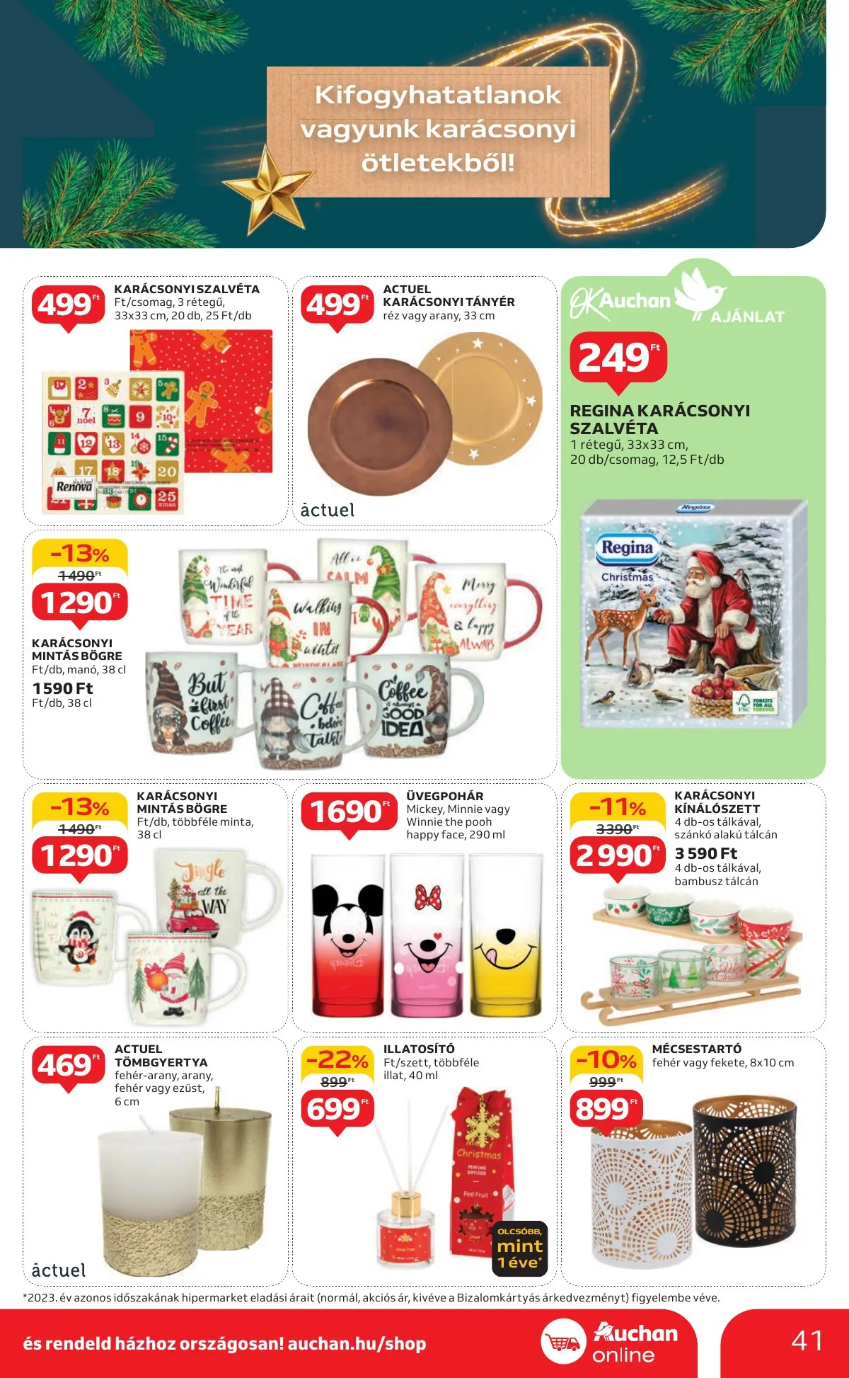 Auchan akciós újság Hipermarket 11.07–11.13 – 41. oldal
