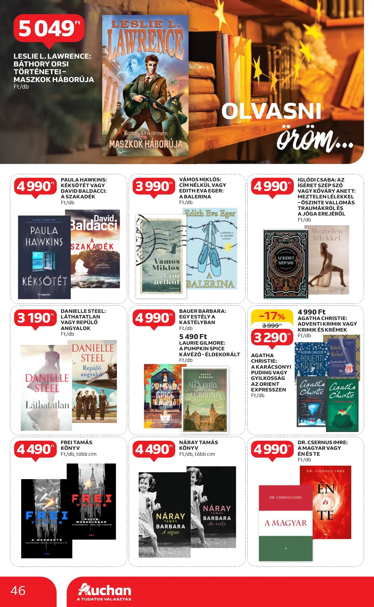 Auchan akciós újság Hipermarket 11.07–11.13 – 46. oldal