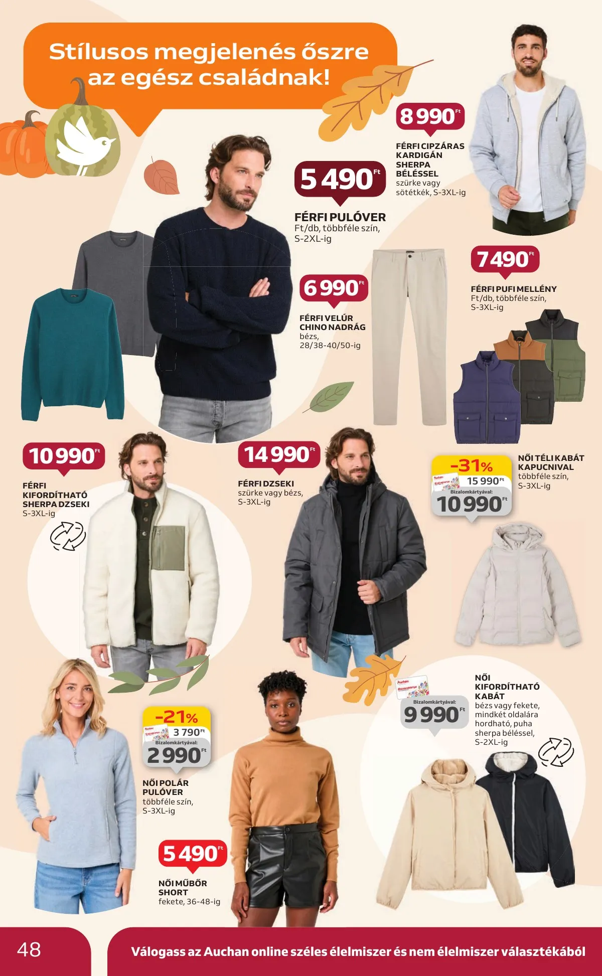 Auchan akciós újság Hipermarket 11.07–11.13 – 48. oldal