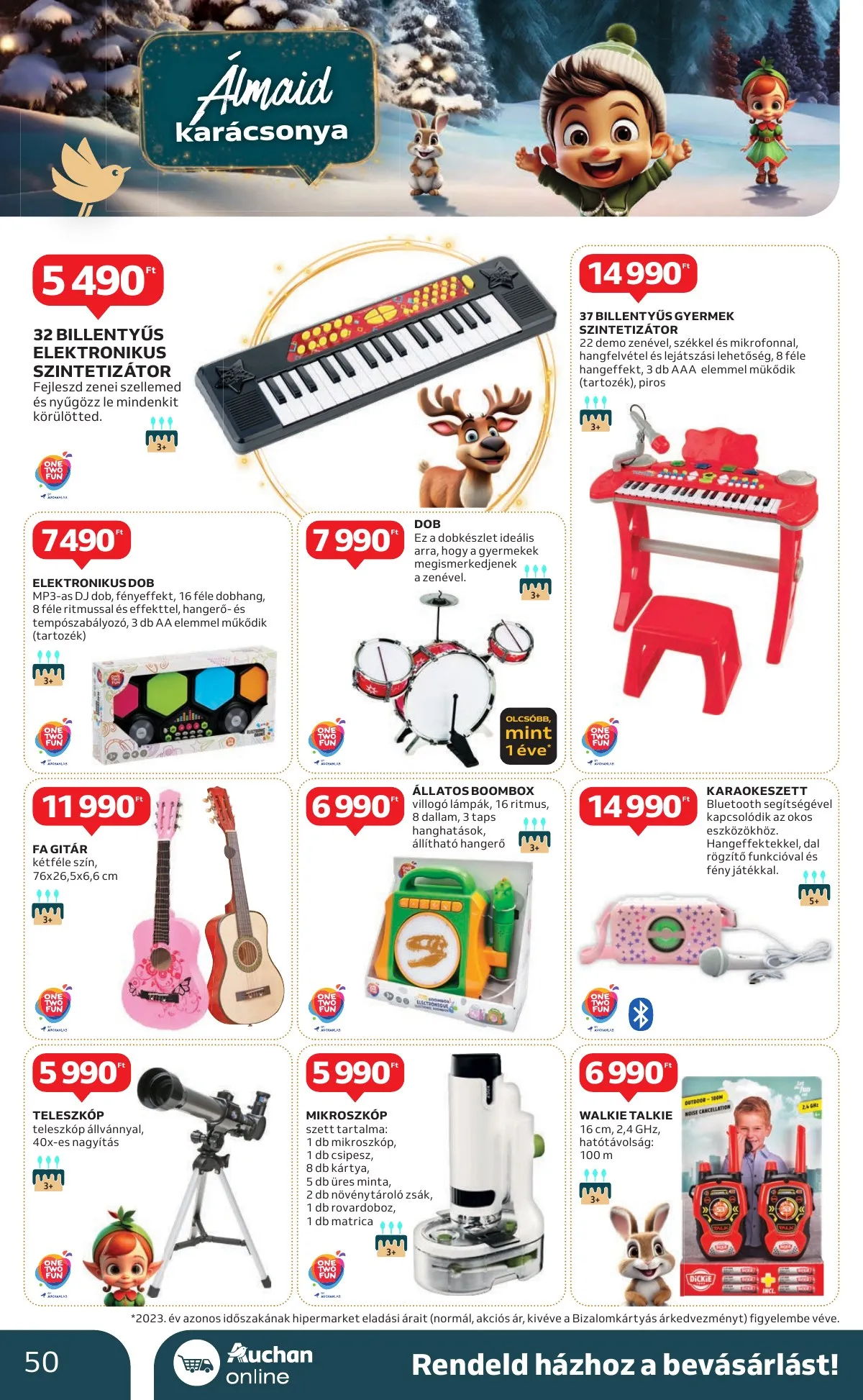 Auchan akciós újság Hipermarket 11.07–11.13 – 50. oldal