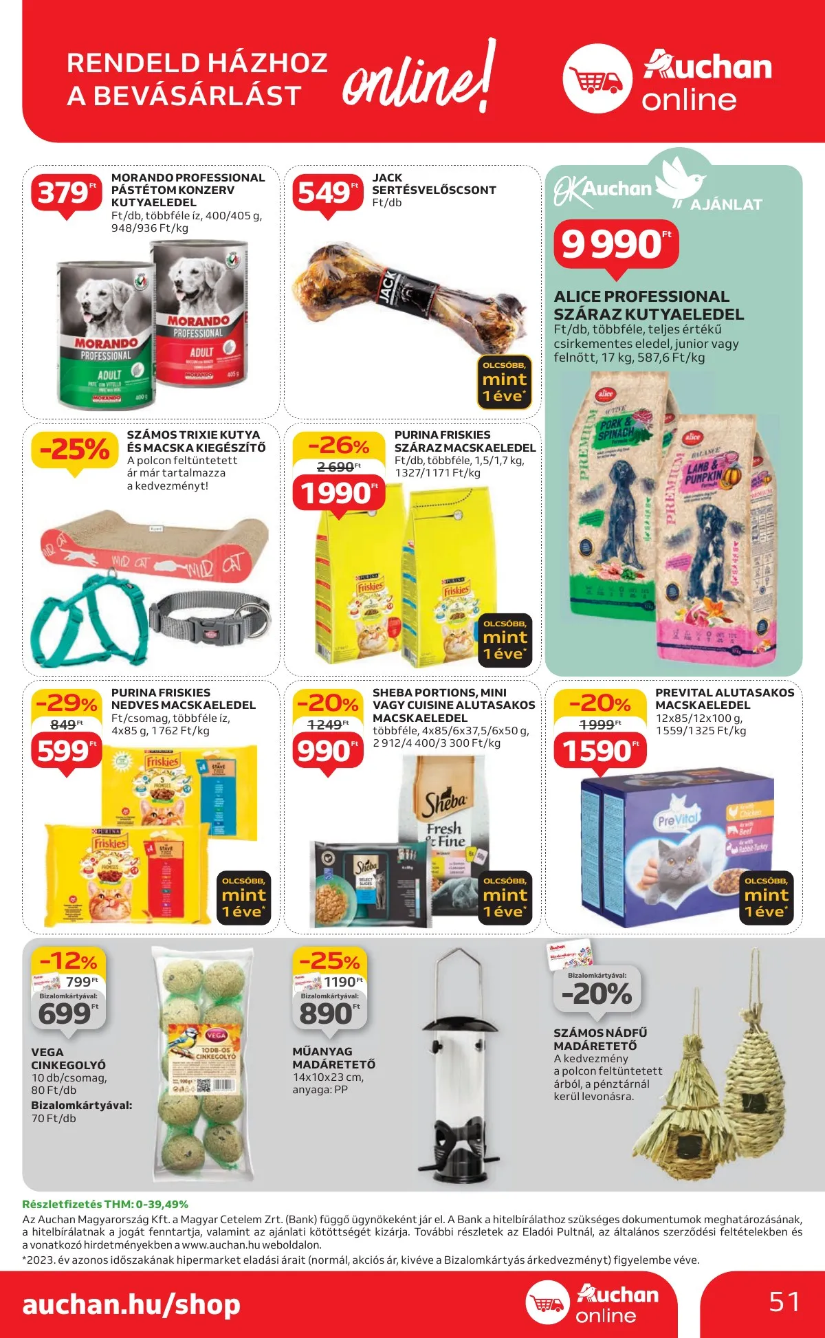 Auchan akciós újság Hipermarket 11.07–11.13 – 51. oldal