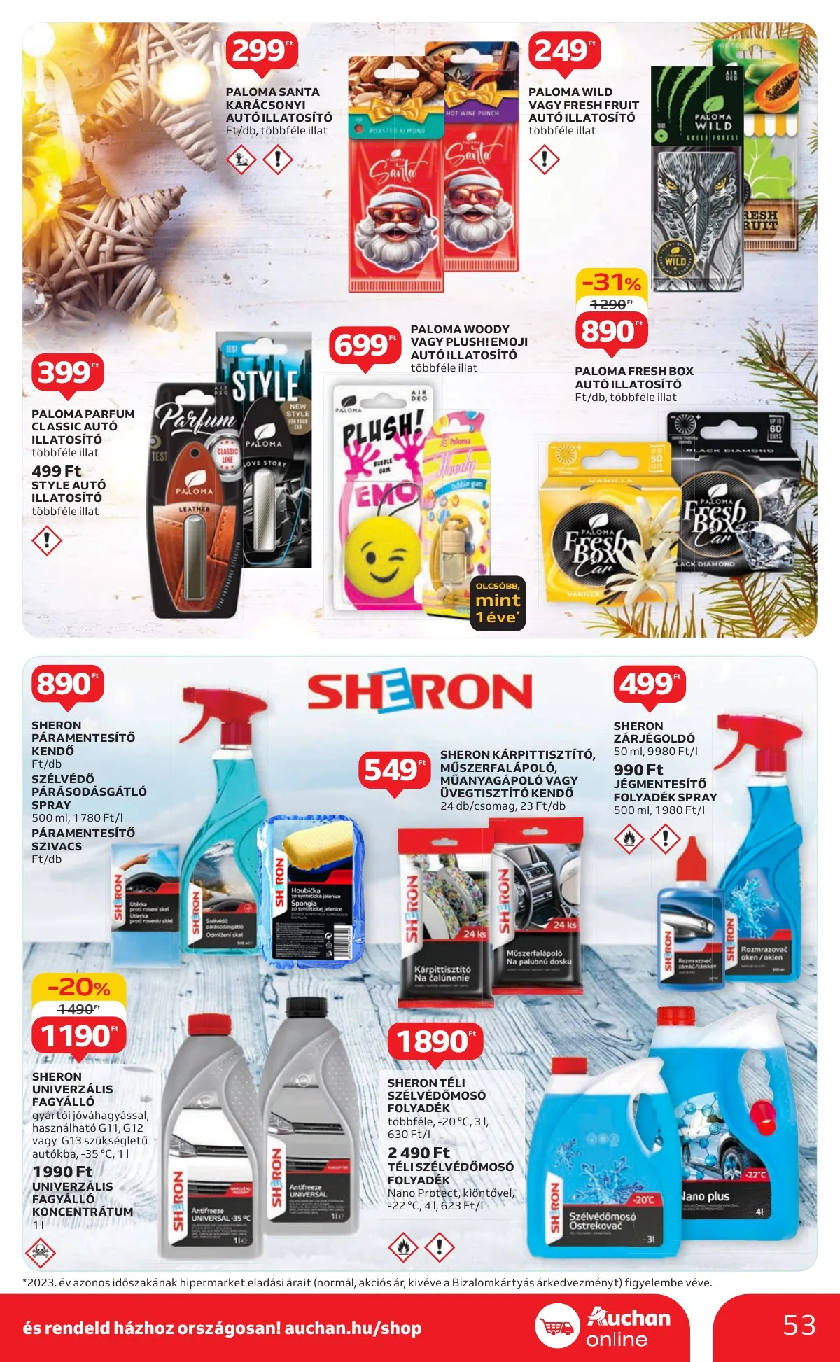 Auchan akciós újság Hipermarket 11.07–11.13 – 53. oldal