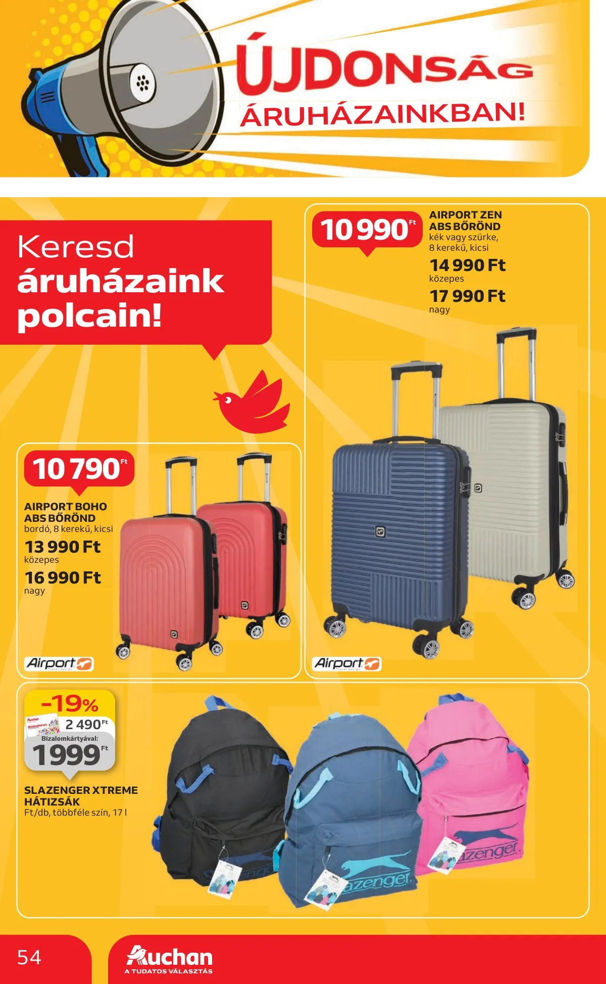 Auchan akciós újság Hipermarket 11.07–11.13 – 54. oldal