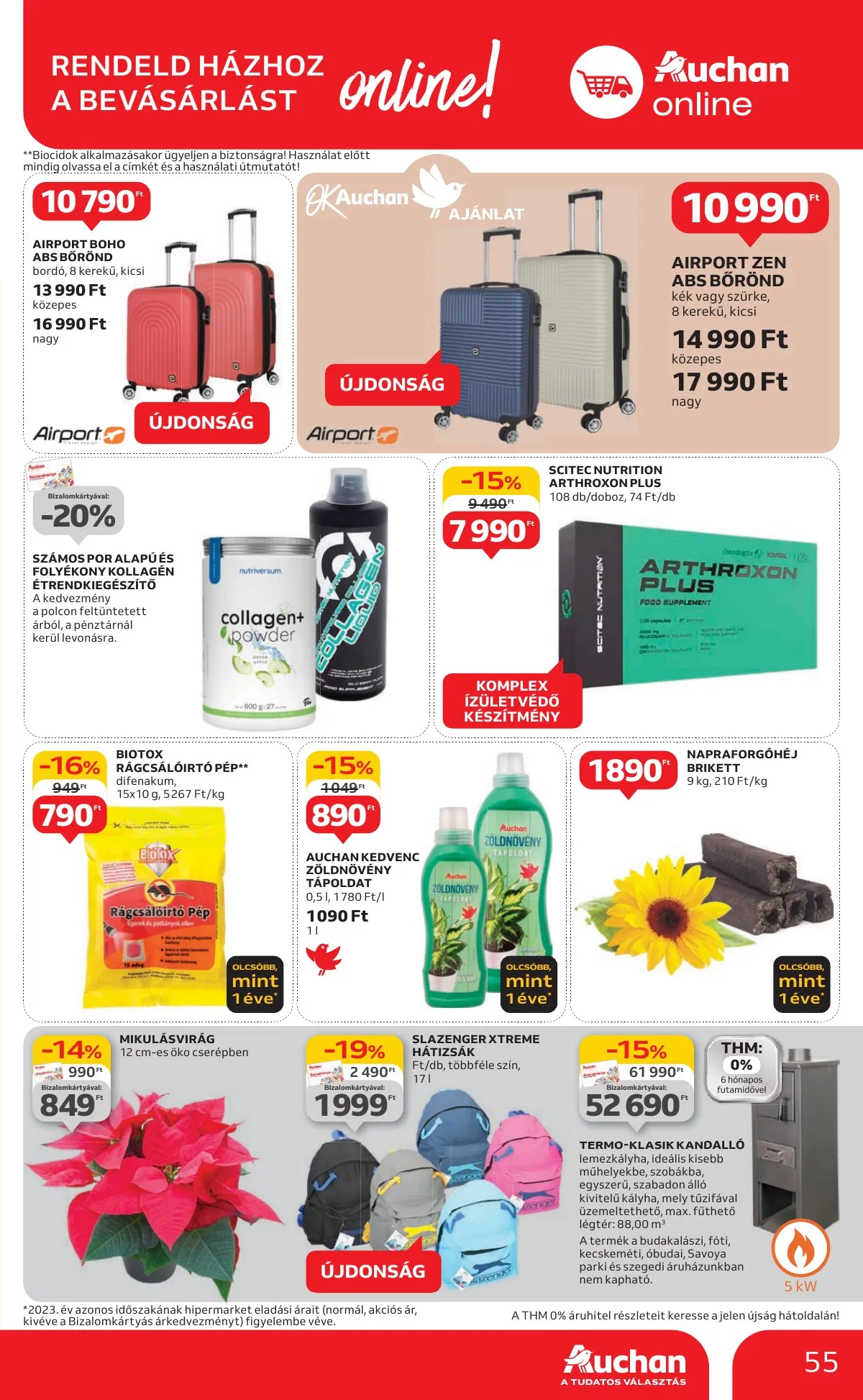 Auchan akciós újság Hipermarket 11.07–11.13 – 55. oldal
