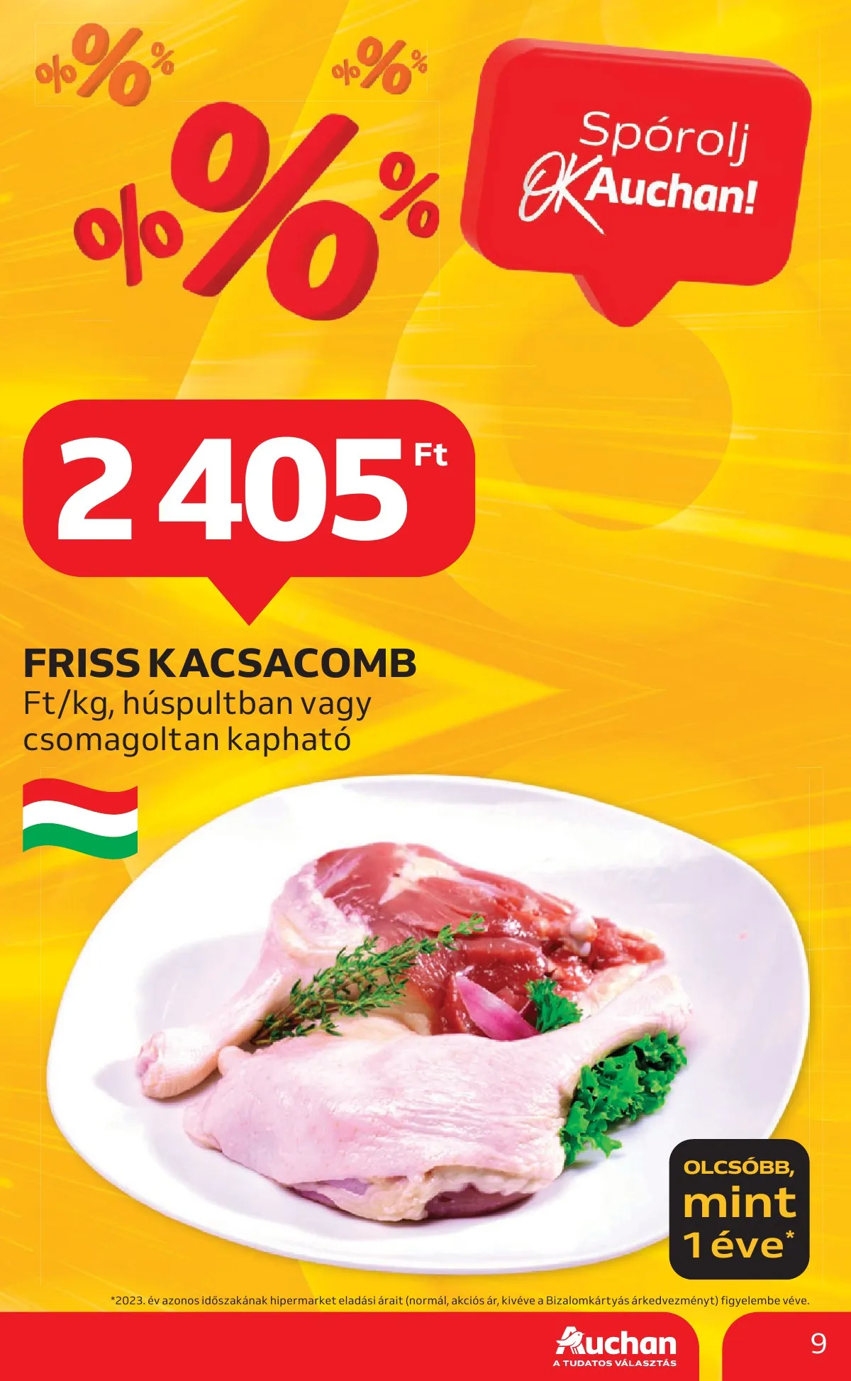 Auchan akciós újság Hipermarket 11.07–11.13 – 9. oldal