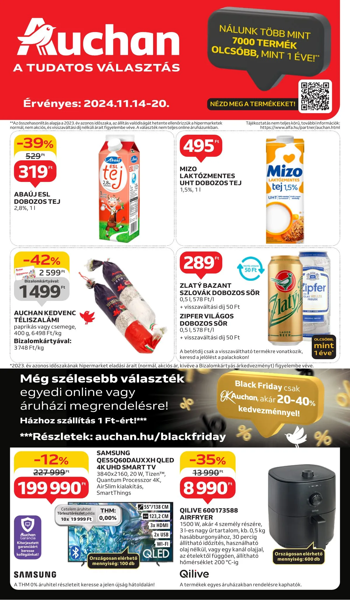 Auchan akciós újság Hipermarket 11.14–11.20