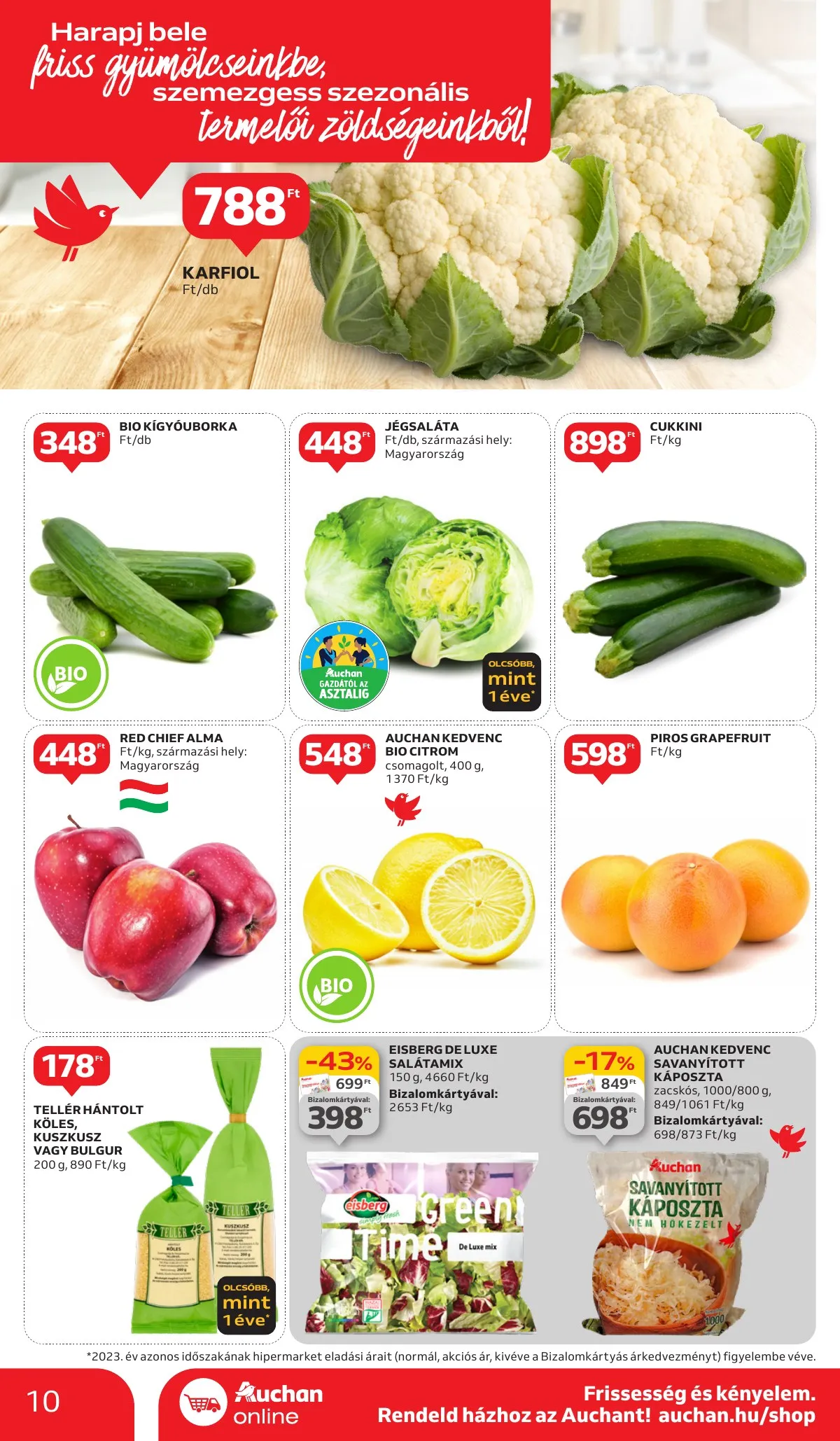 Auchan akciós újság Hipermarket 11.14–11.20 – 10. oldal