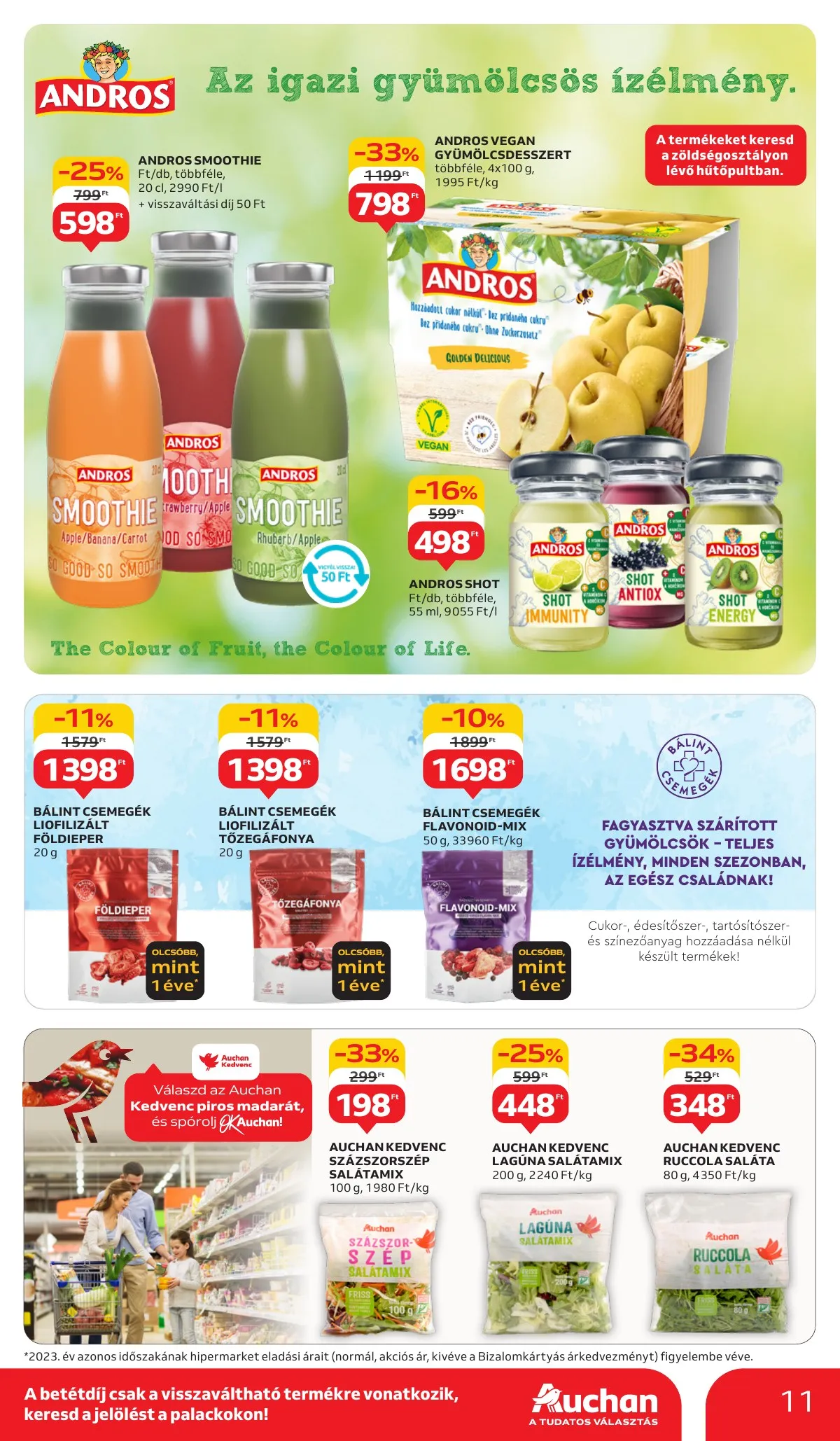 Auchan akciós újság Hipermarket 11.14–11.20 – 11. oldal