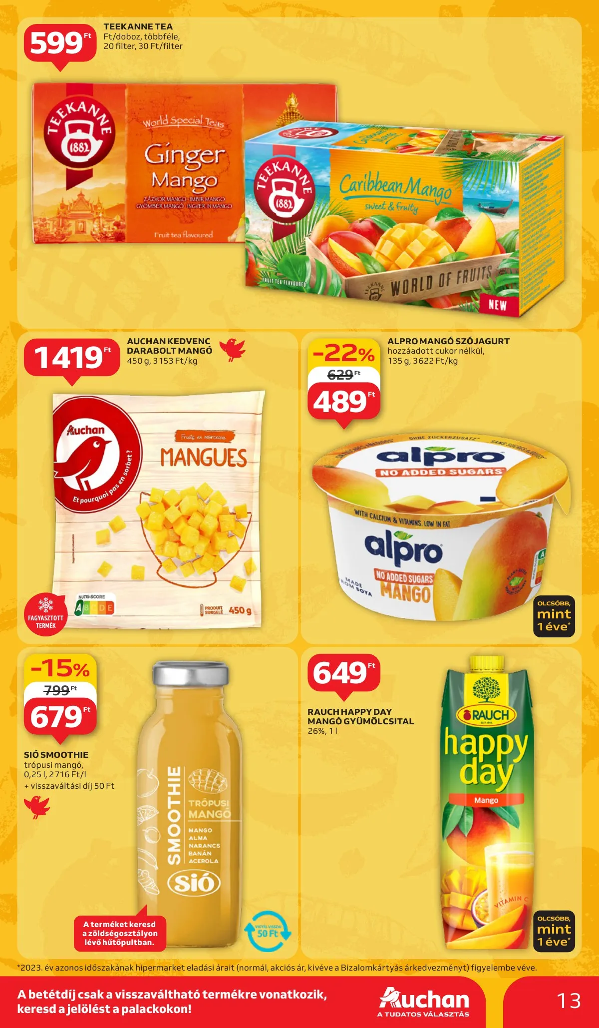 Auchan akciós újság Hipermarket 11.14–11.20 – 13. oldal