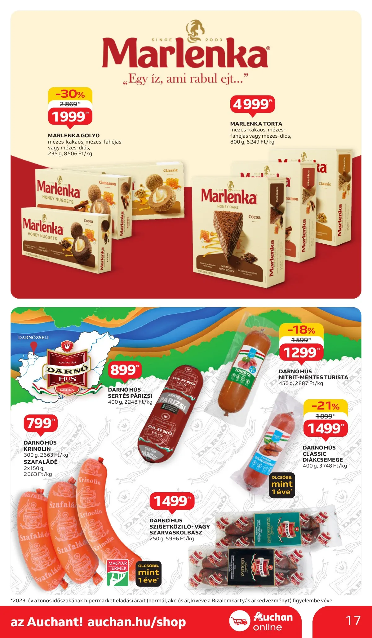 Auchan akciós újság Hipermarket 11.14–11.20 – 17. oldal