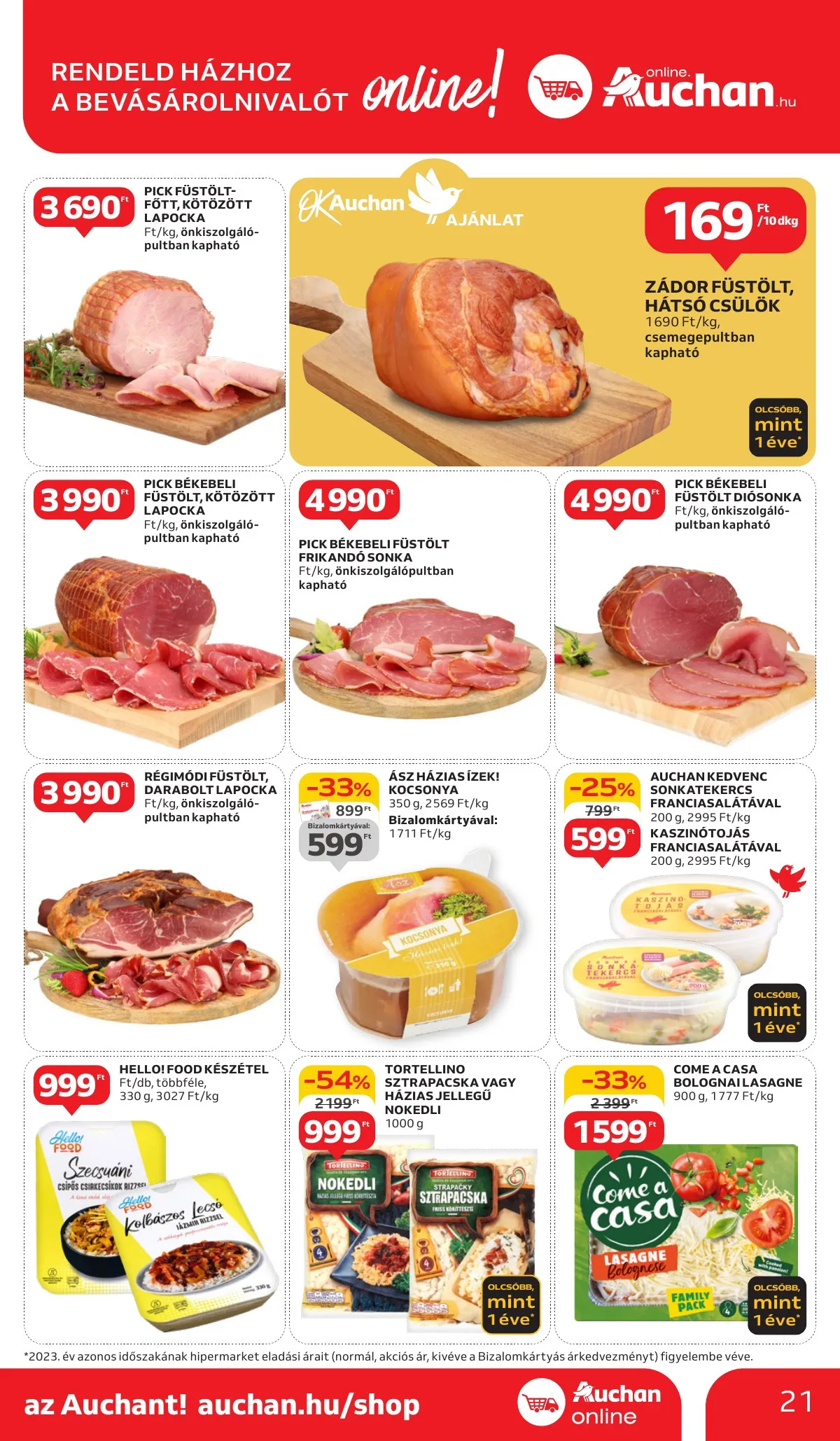 Auchan akciós újság Hipermarket 11.14–11.20 – 21. oldal