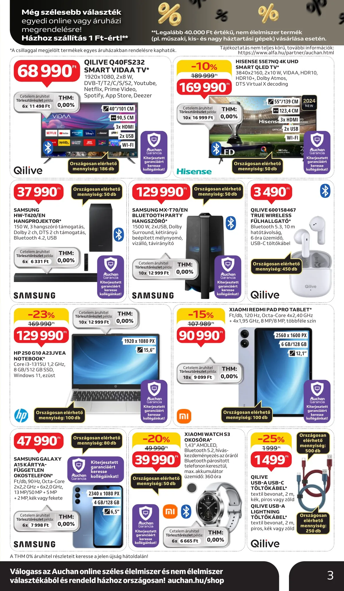Auchan akciós újság Hipermarket 11.14–11.20 – 3. oldal