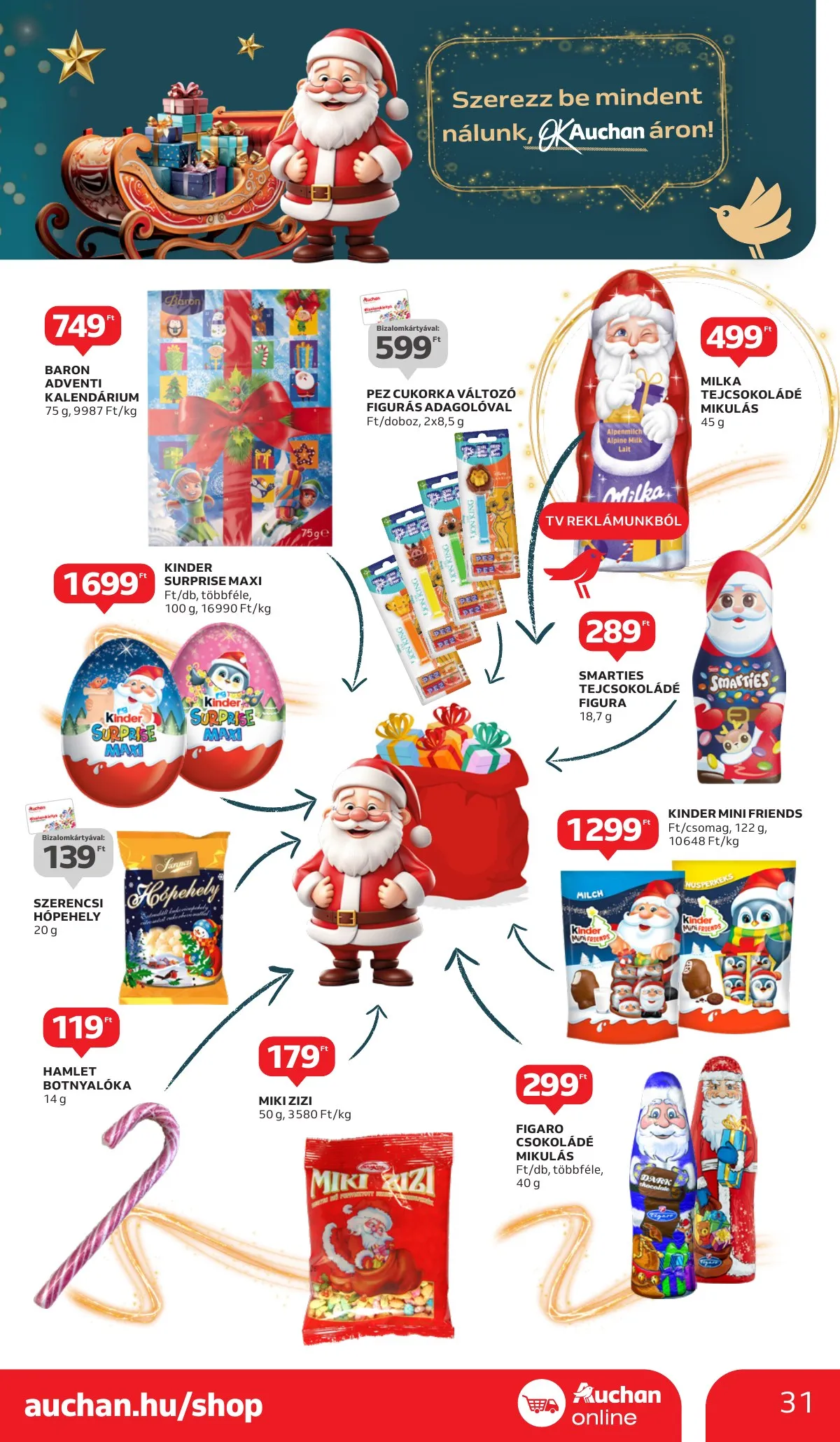 Auchan akciós újság Hipermarket 11.14–11.20 – 31. oldal