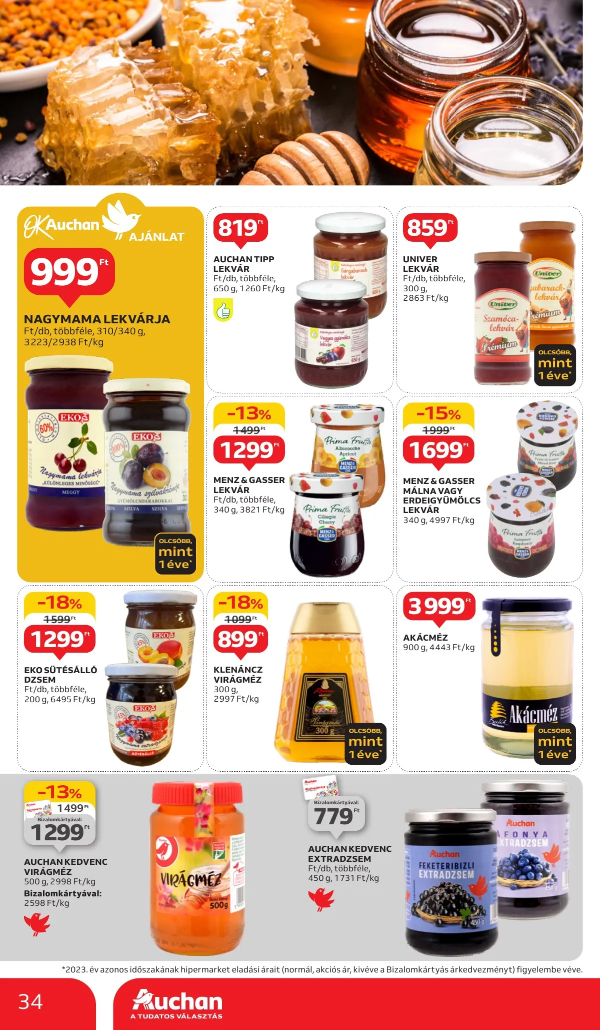 Auchan akciós újság Hipermarket 11.14–11.20 – 34. oldal