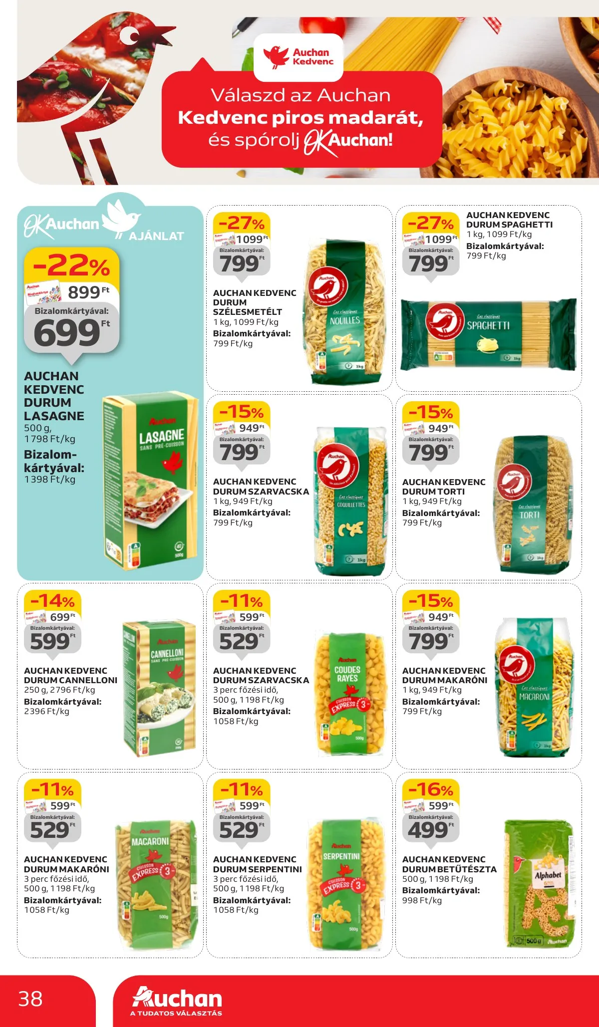 Auchan akciós újság Hipermarket 11.14–11.20 – 38. oldal
