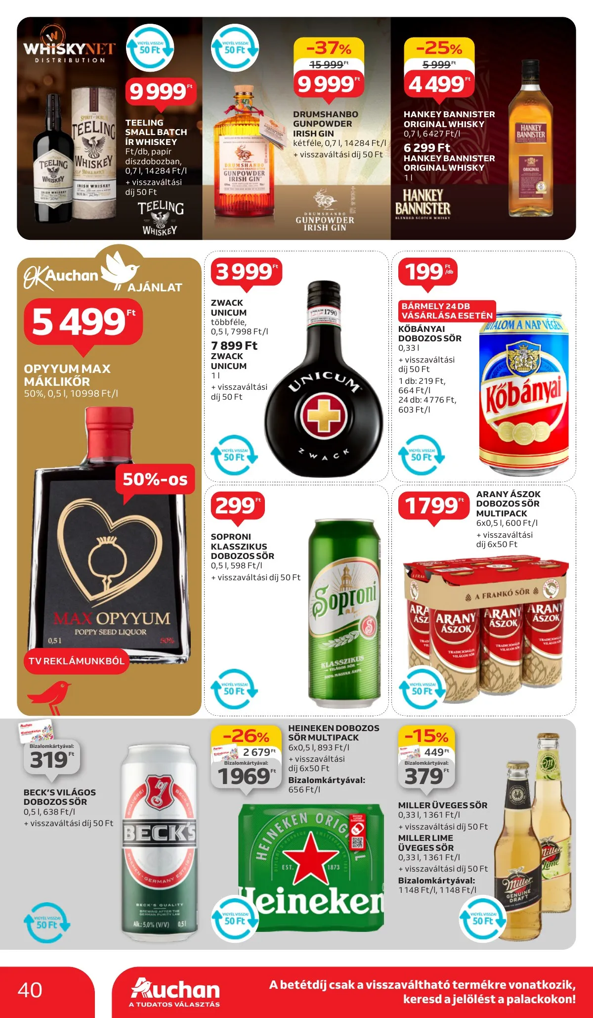 Auchan akciós újság Hipermarket 11.14–11.20 – 40. oldal