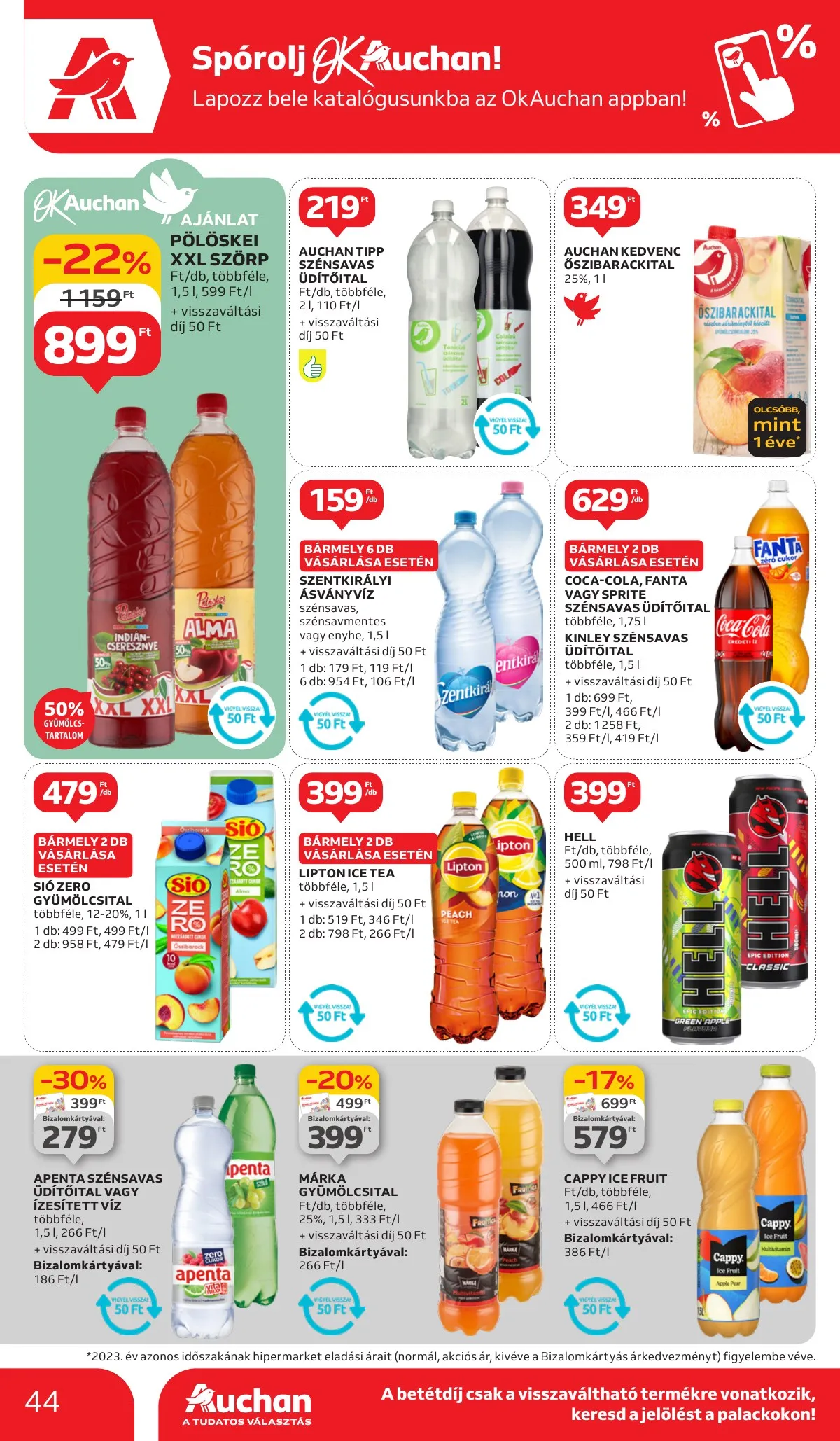 Auchan akciós újság Hipermarket 11.14–11.20 – 44. oldal